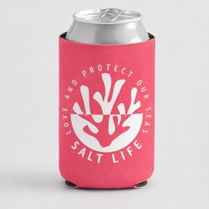 Coral Love Can Holder