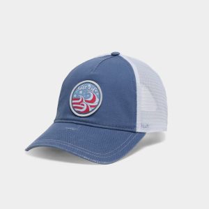 Red White and Wave Hat