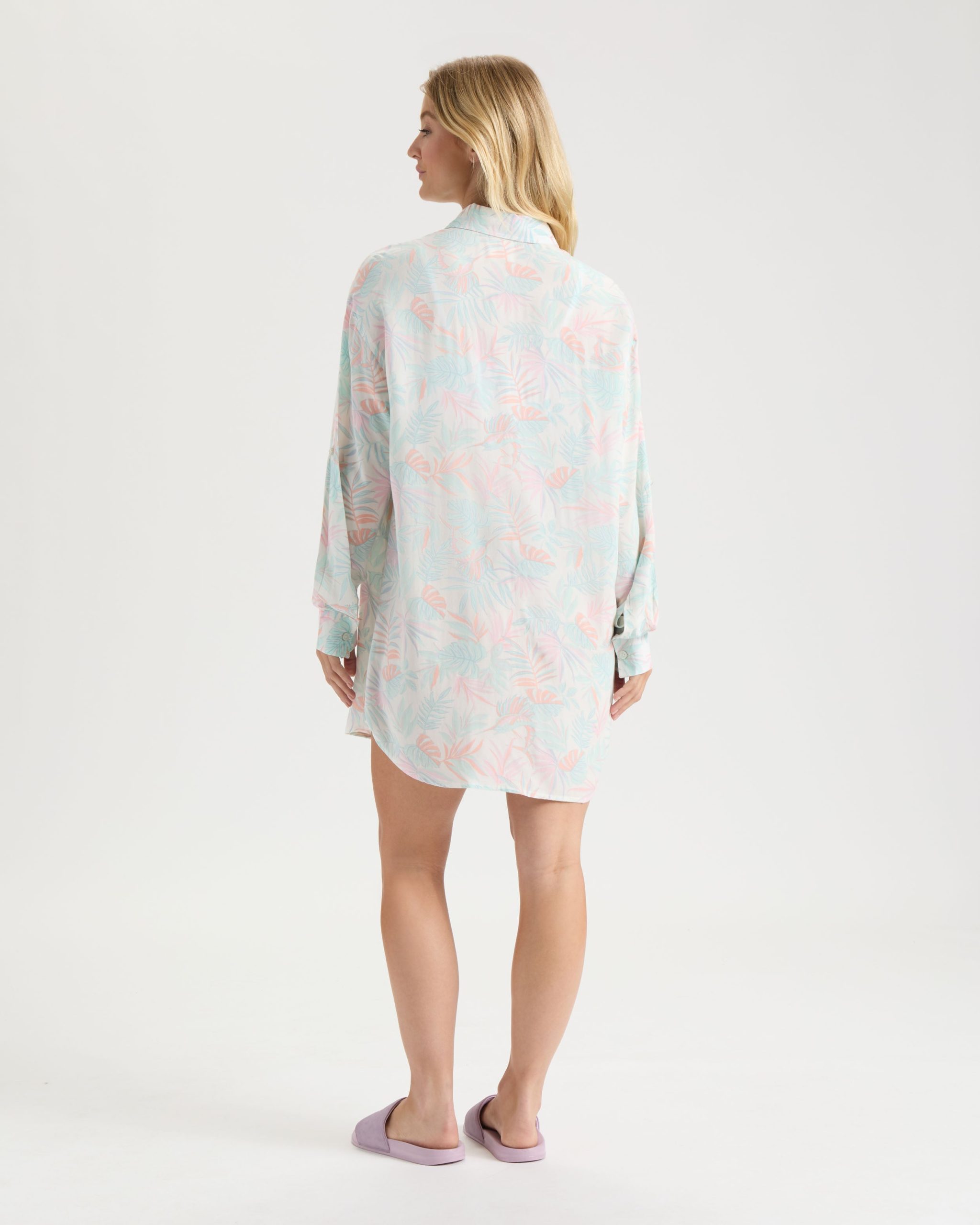 Women's Lush Canopy Long Line Shirt - Image 3