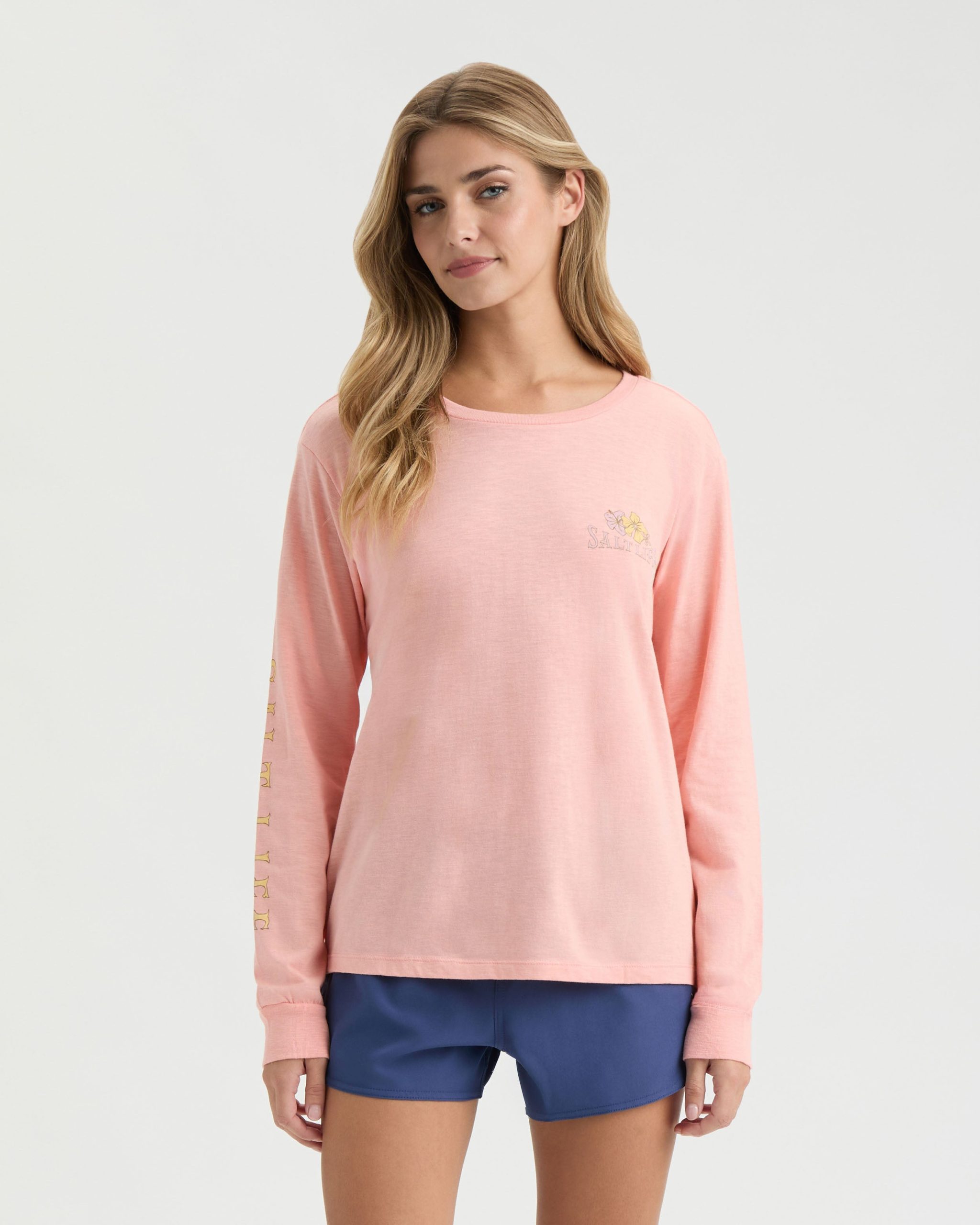 Women's Tropic Tides Oversized Boyfriend Tee - Image 4