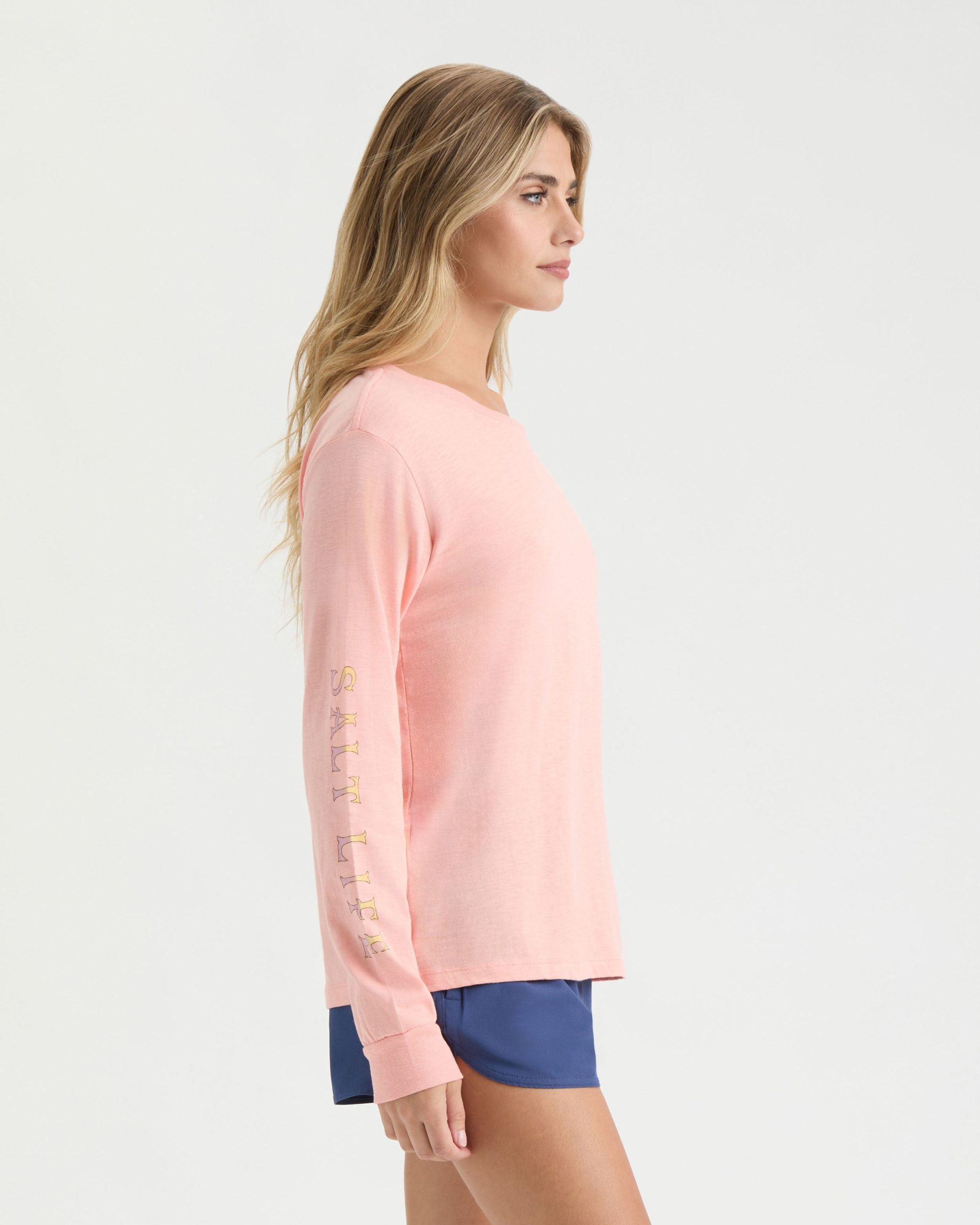 Women's Tropic Tides Oversized Boyfriend Tee - Image 6