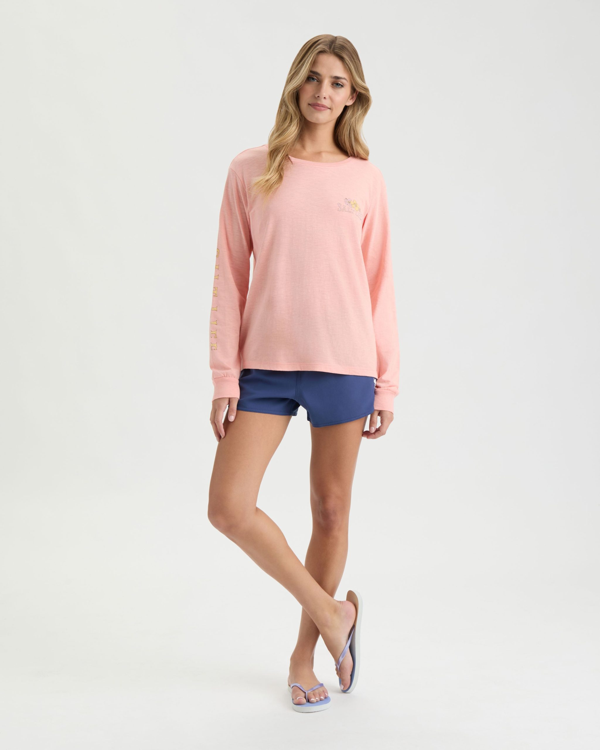 Women's Tropic Tides Oversized Boyfriend Tee - Image 3