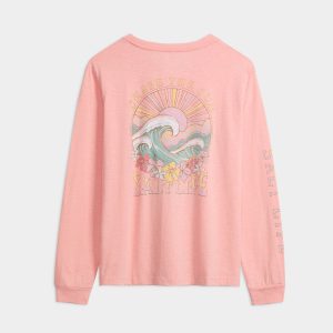 Women's Tropic Tides Oversized Boyfriend Tee