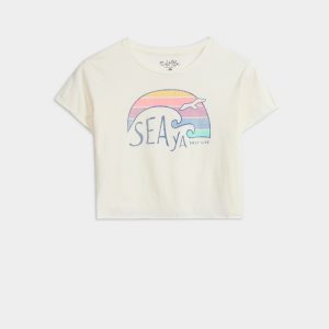 Women's Sea Ya Cropped Tee