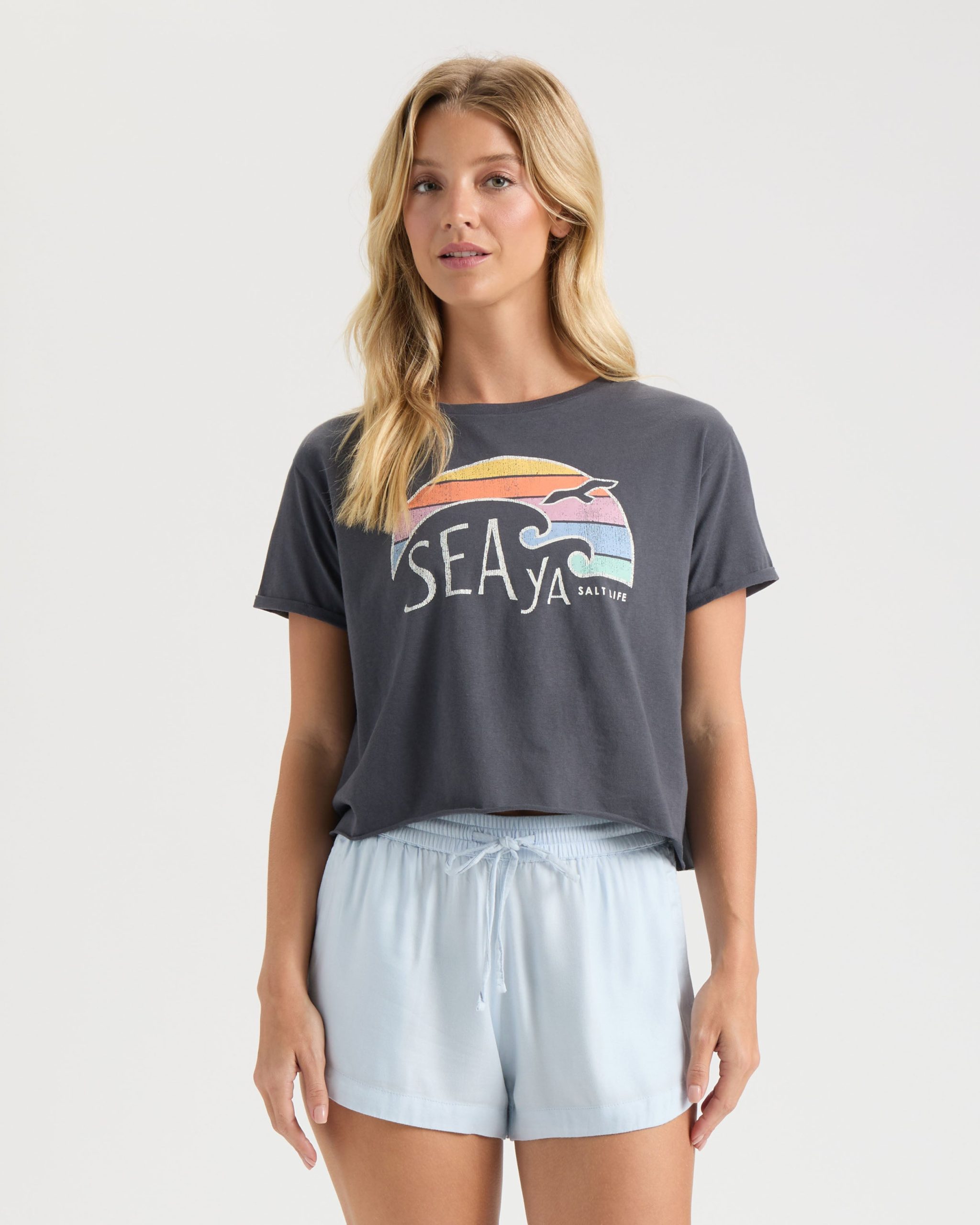Women's Sea Ya Cropped Shirt - Image 2