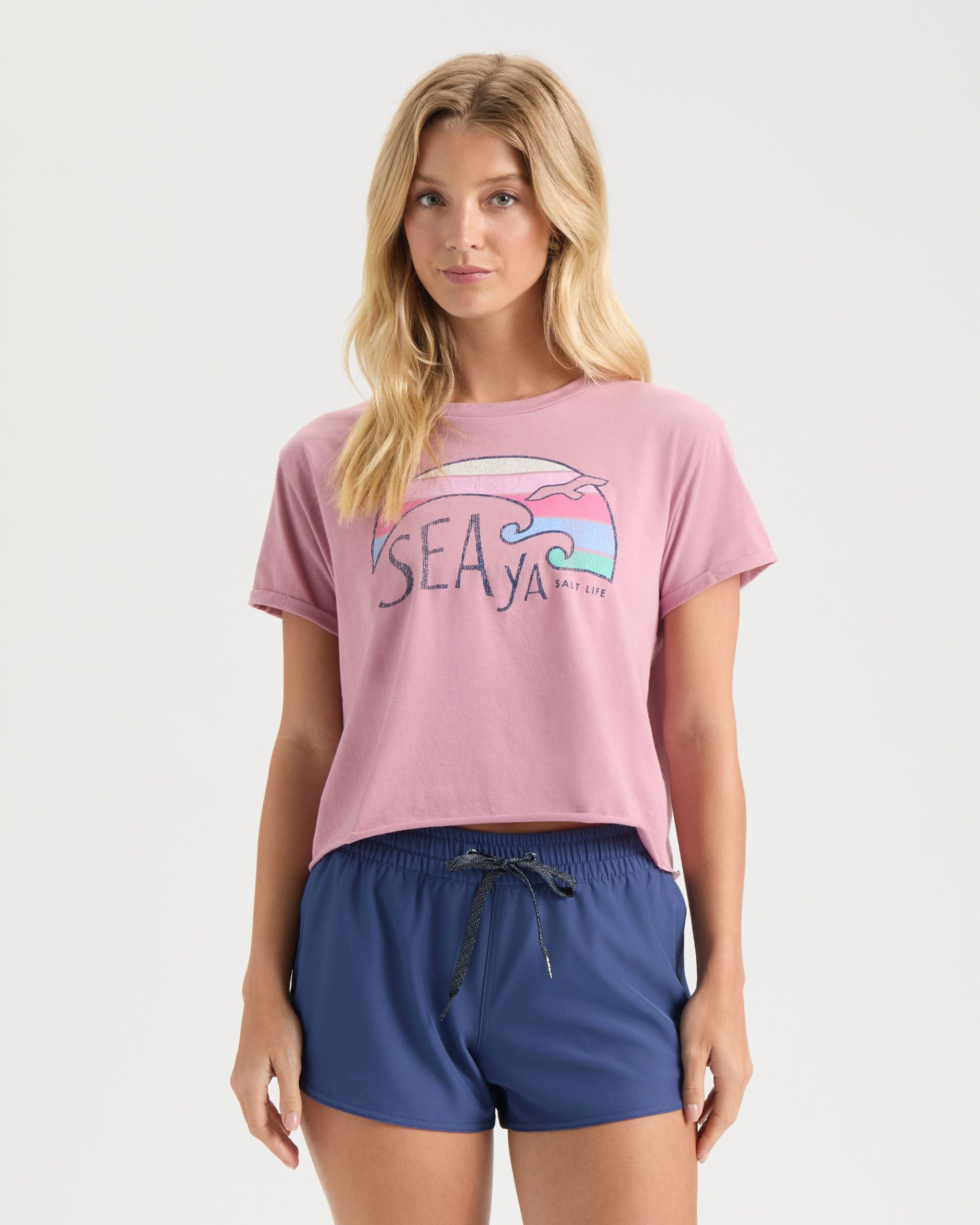 Women's Sea Ya Cropped Tee - Image 2