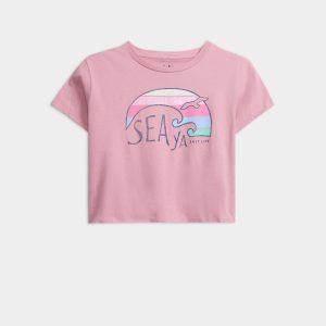 Women's Sea Ya Cropped Tee