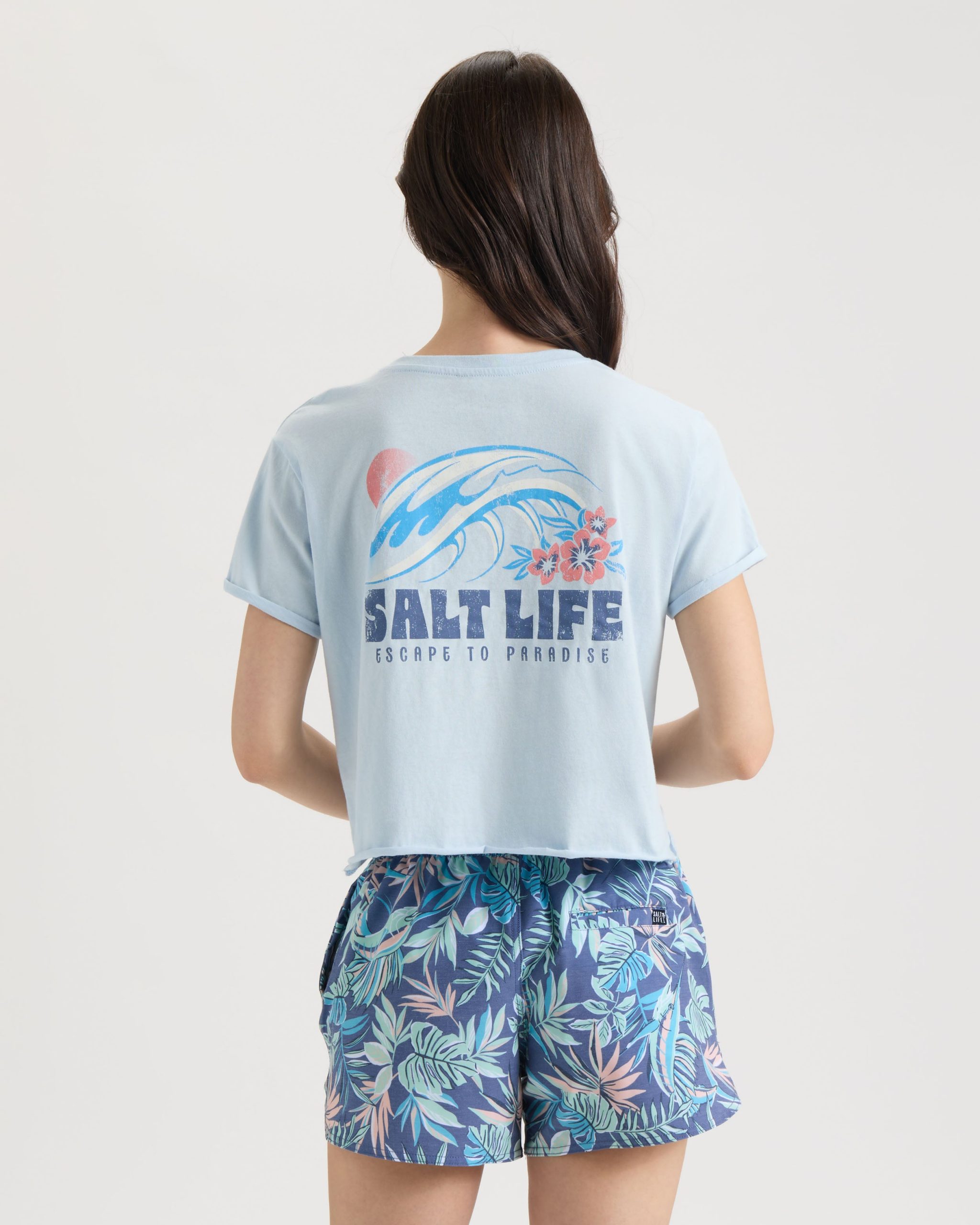 Women's Swell Day Cropped Shirt - Image 2
