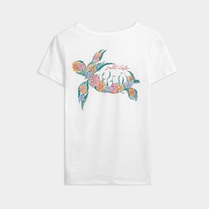 Women's Honu V-Neck Short Sleeve Shirt