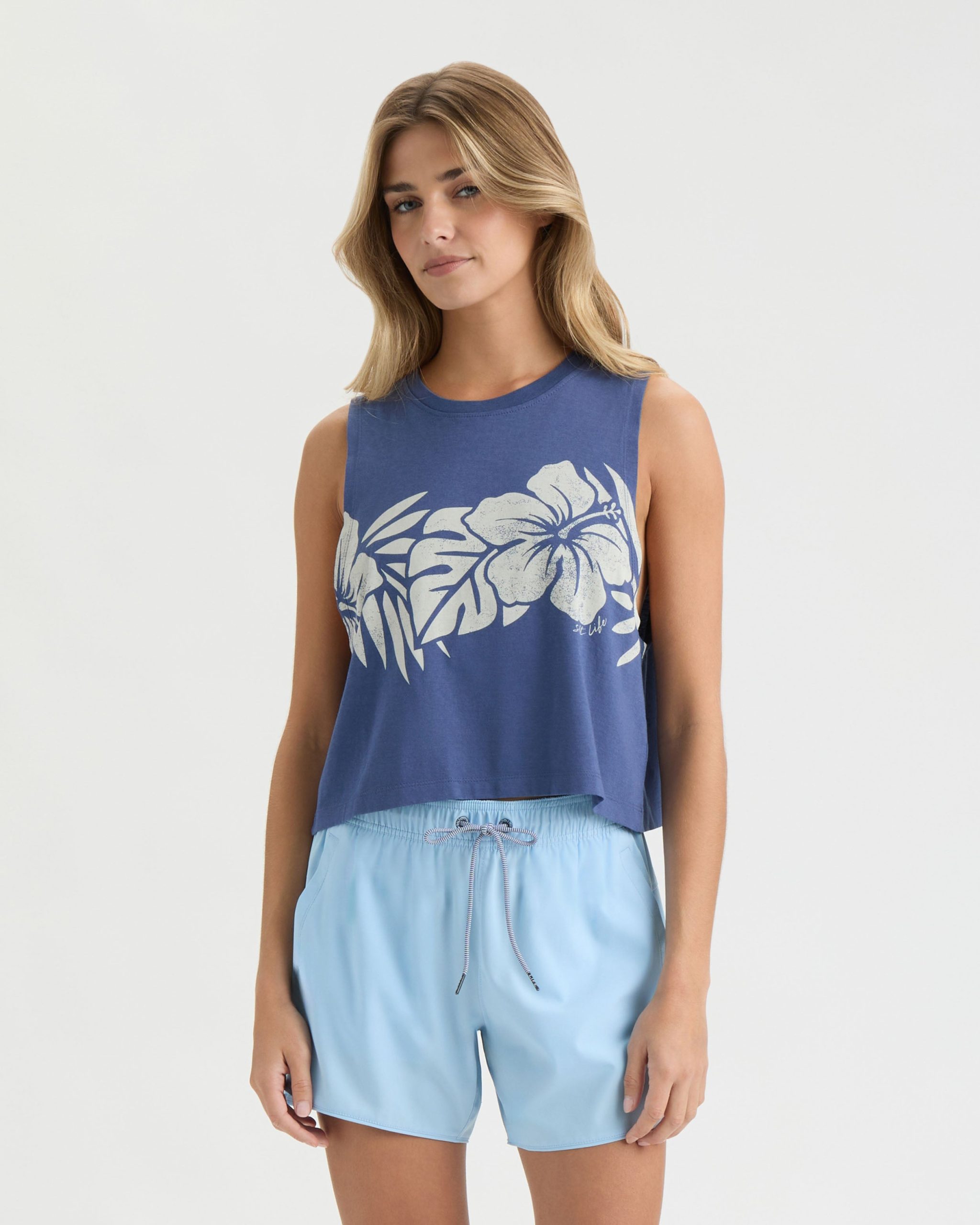 Women's Loco Luau Muscle Tank - Image 3