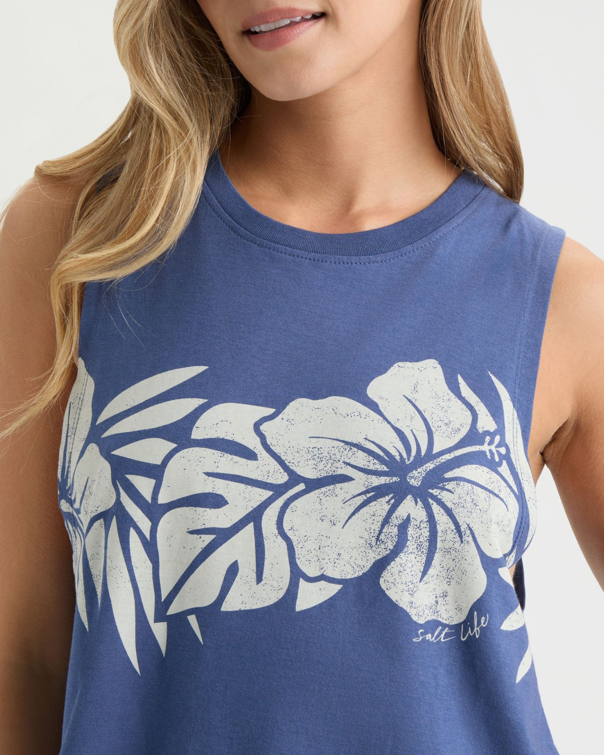 Women's Loco Luau Muscle Tank - Image 6