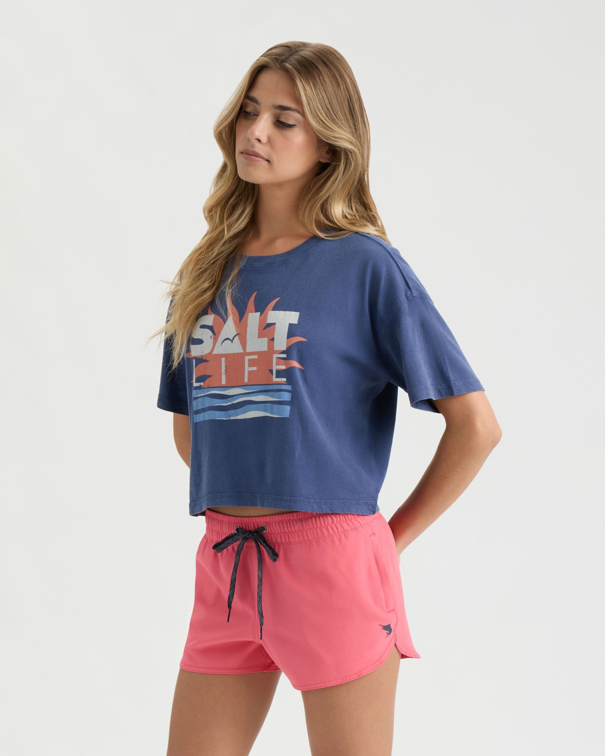 Women's Big Sun Cropped Tee - Image 5