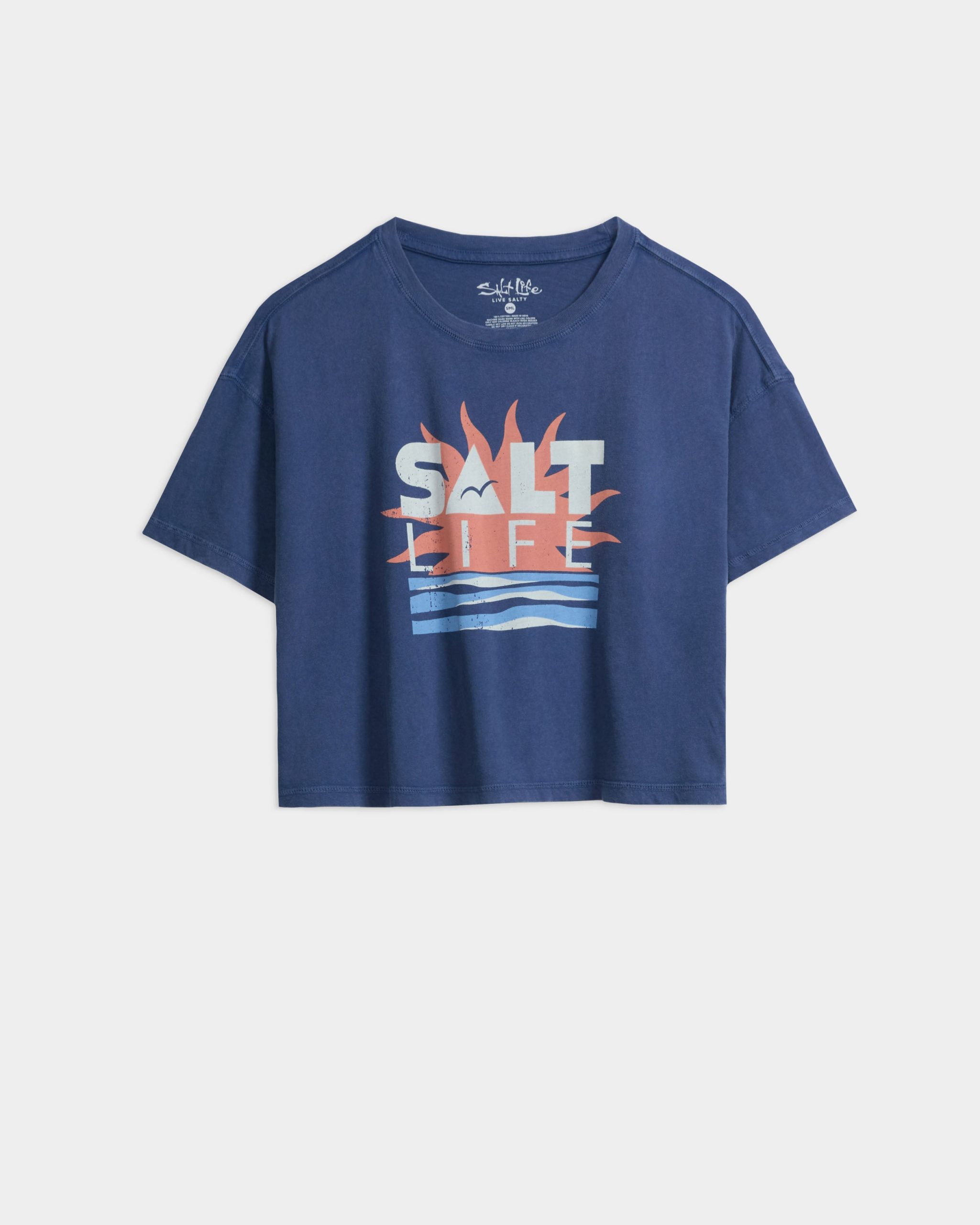 Women's Big Sun Cropped Tee