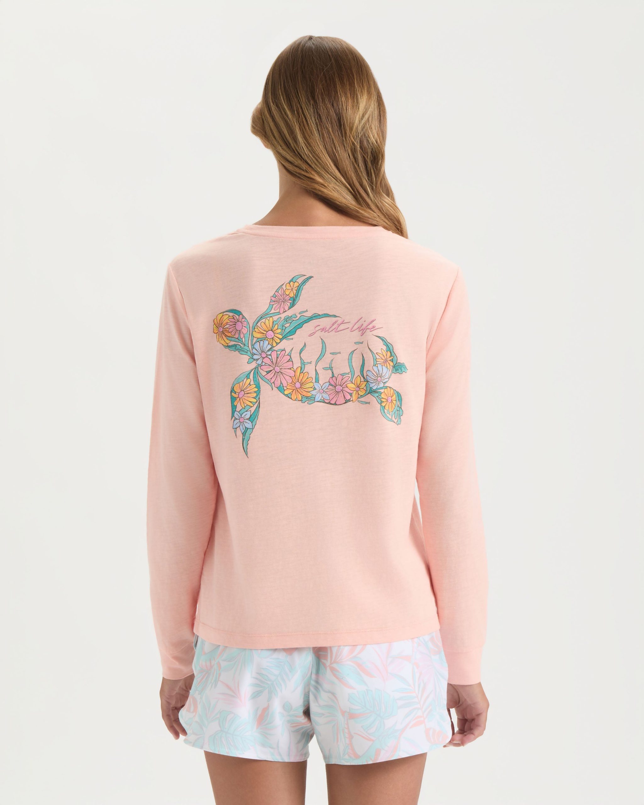 Women's Honu Long Sleeve Boyfriend Shirt - Image 4