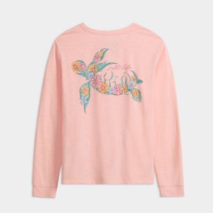 Women's Honu Long Sleeve Boyfriend Shirt