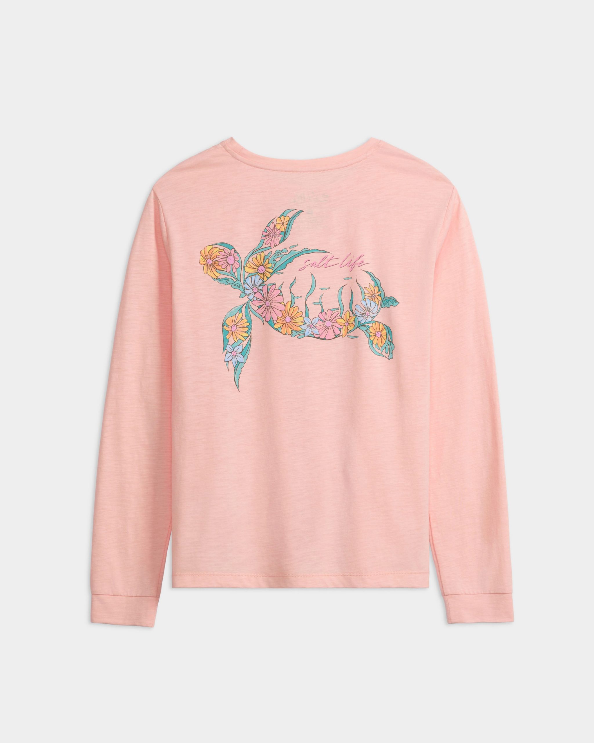 Women's Honu Long Sleeve Boyfriend Shirt