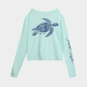 Women's Sea Cruiser Cropped Long Sleeve Shirt
