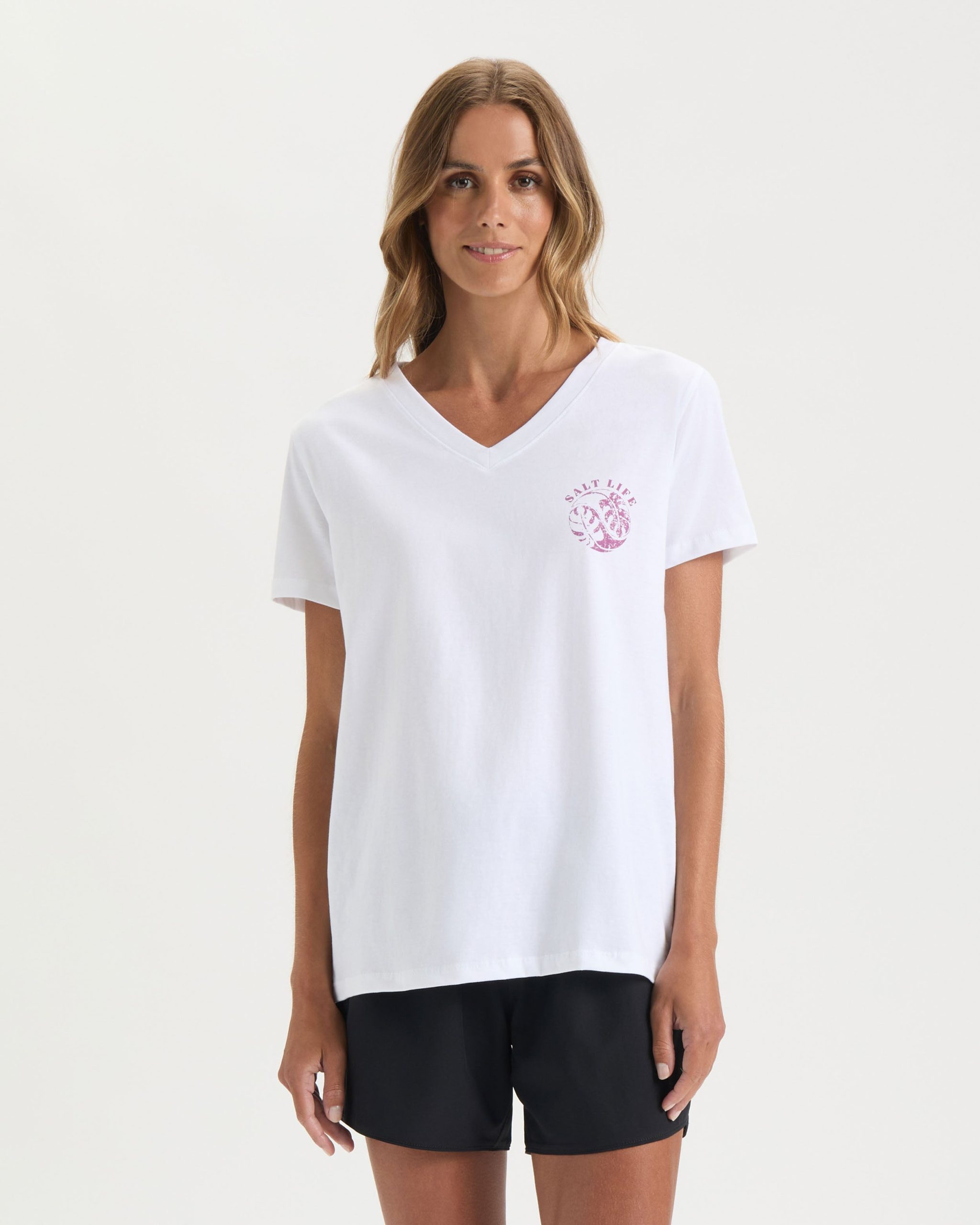 Women's Monstera Harmony Short Sleeve Tee - Image 3