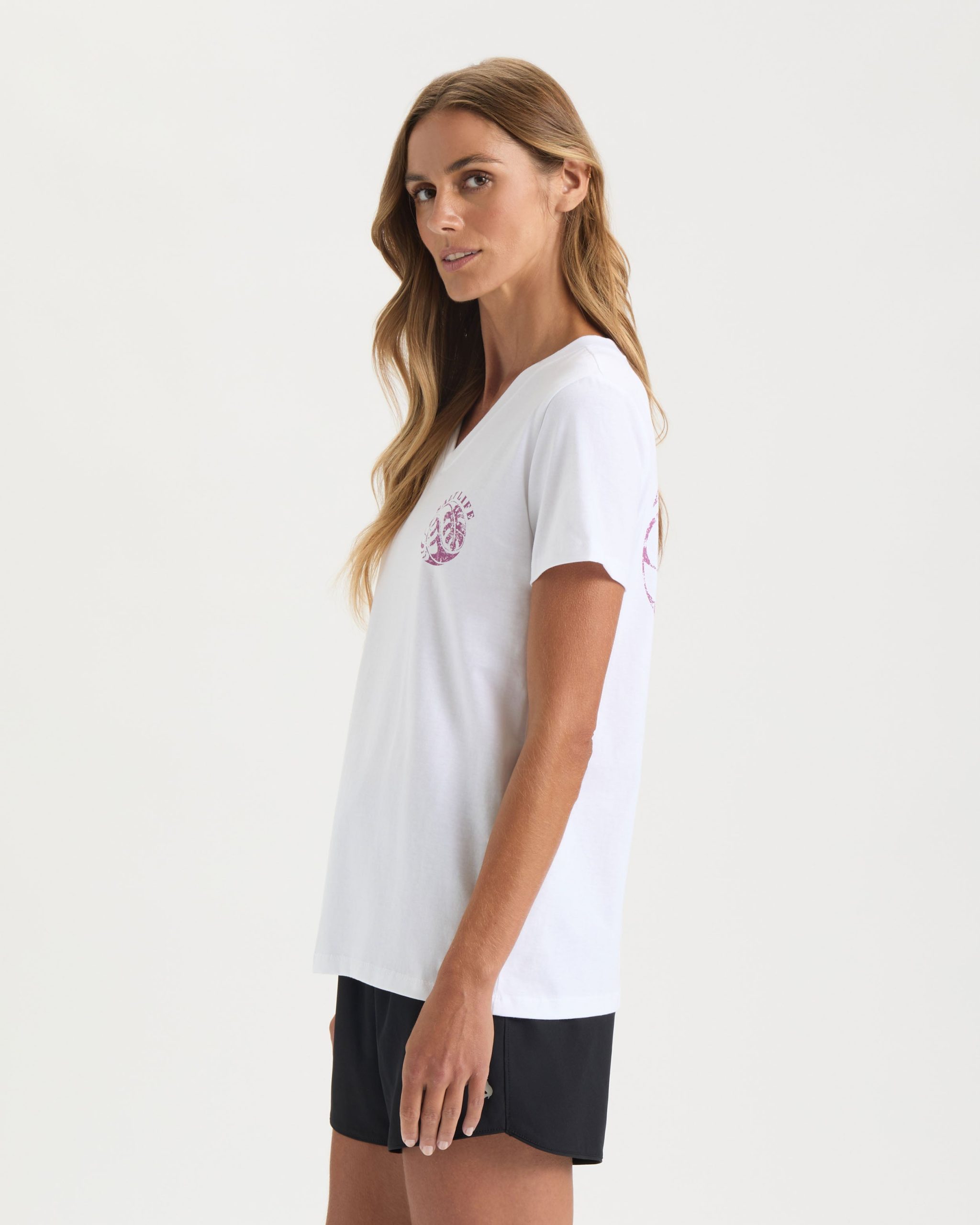 Women's Monstera Harmony Short Sleeve Tee - Image 4