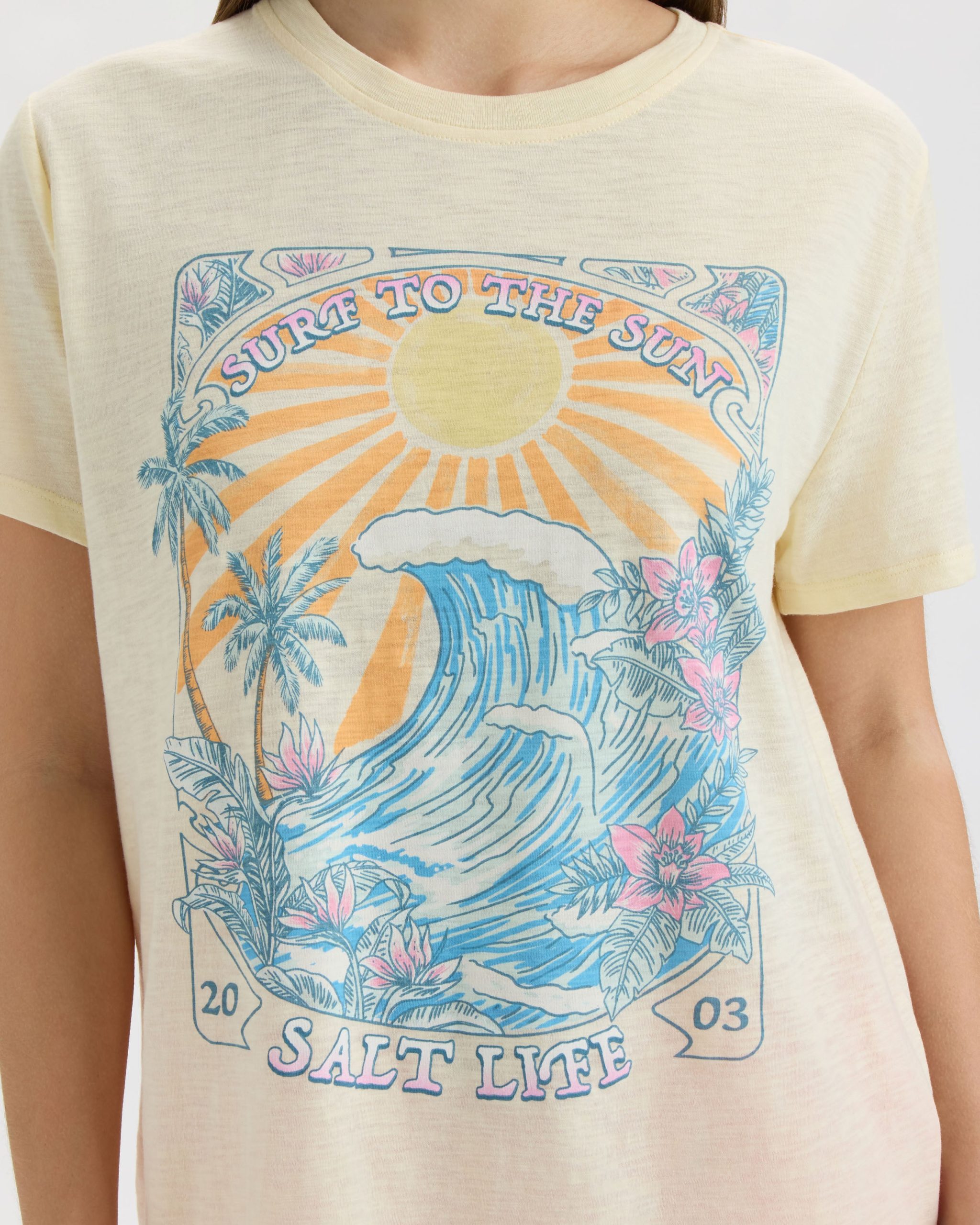 Women's Surf the Sun Relaxed Boyfriend Tee - Image 5