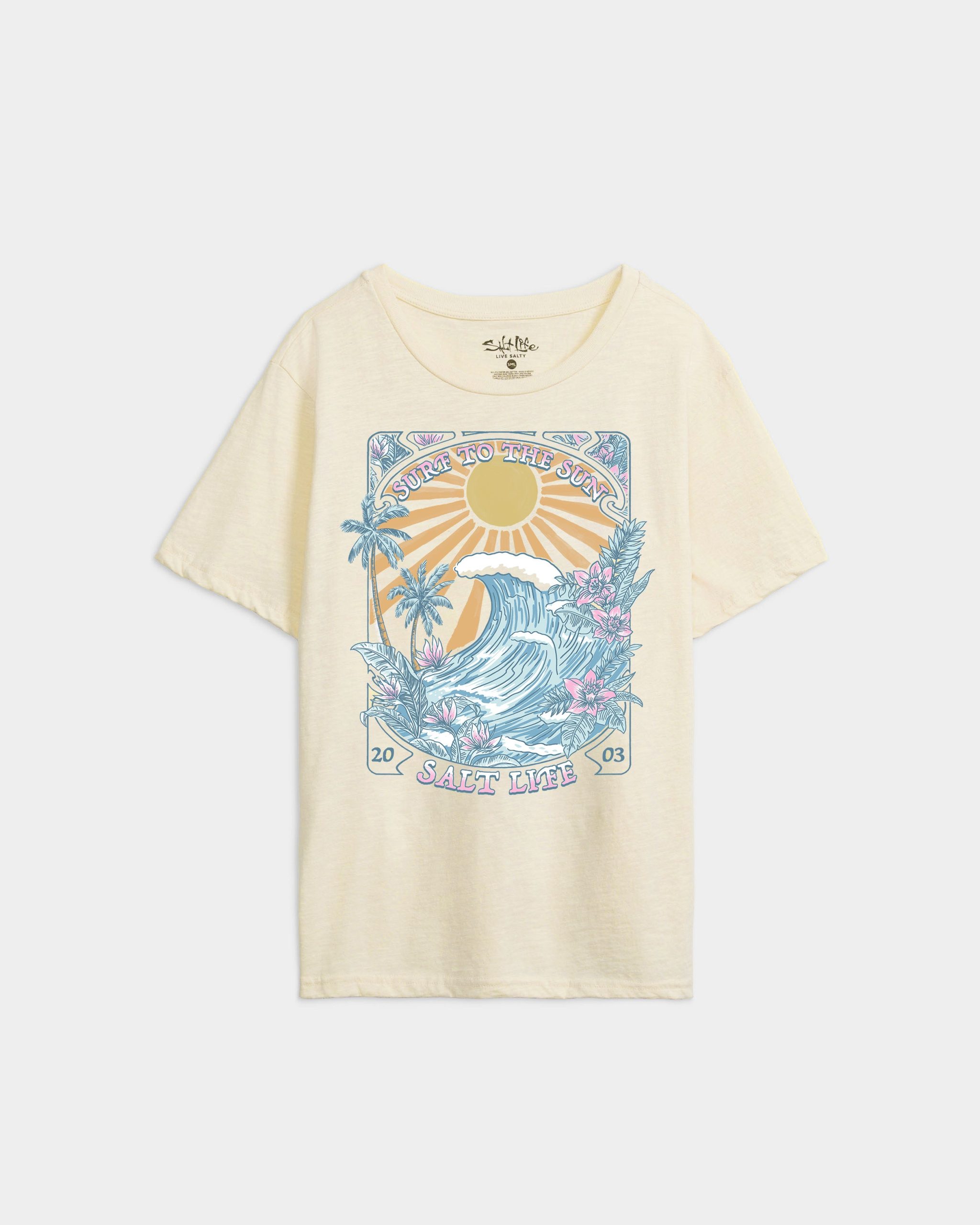 Women's Surf the Sun Relaxed Boyfriend Tee