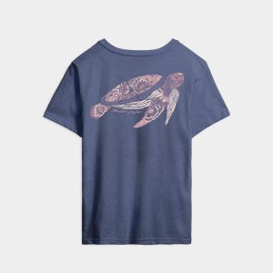 Women's Ocean Turtle Boyfriend Tee