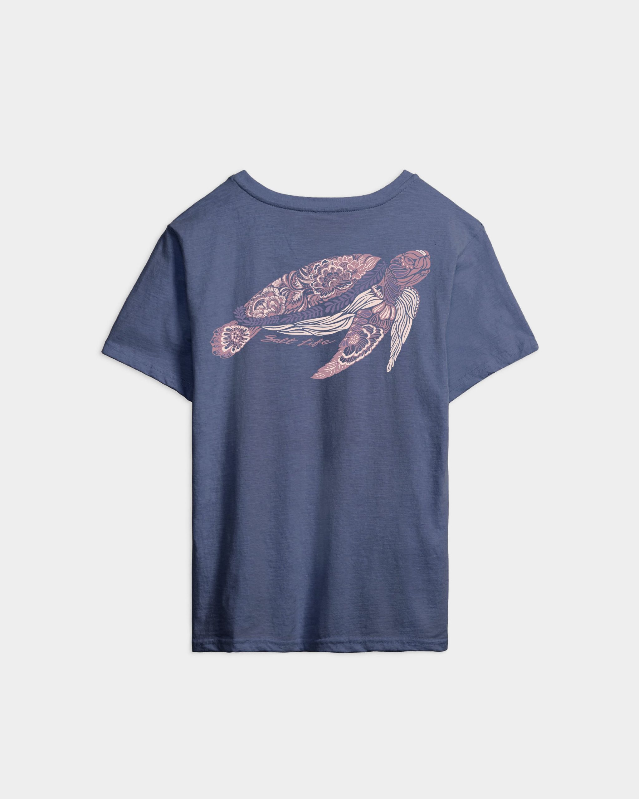 Women's Ocean Turtle Boyfriend Tee