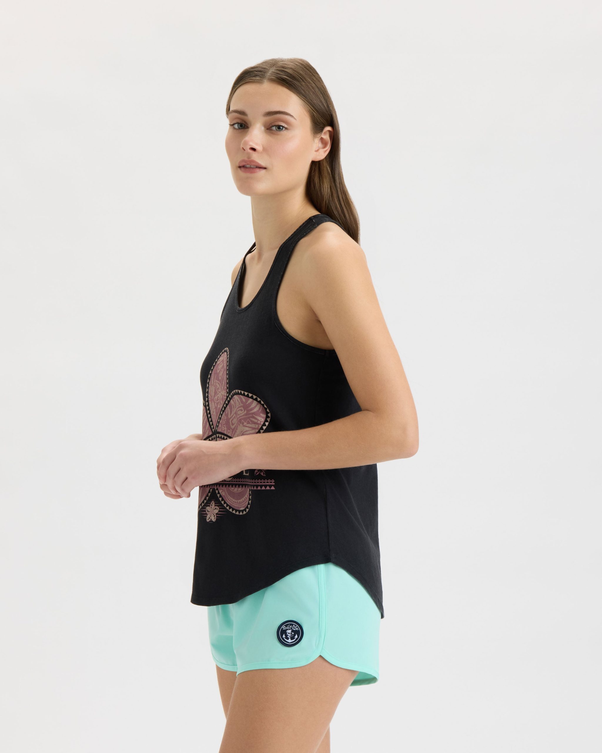 Women's Frangipani Racer Back Tank - Image 3