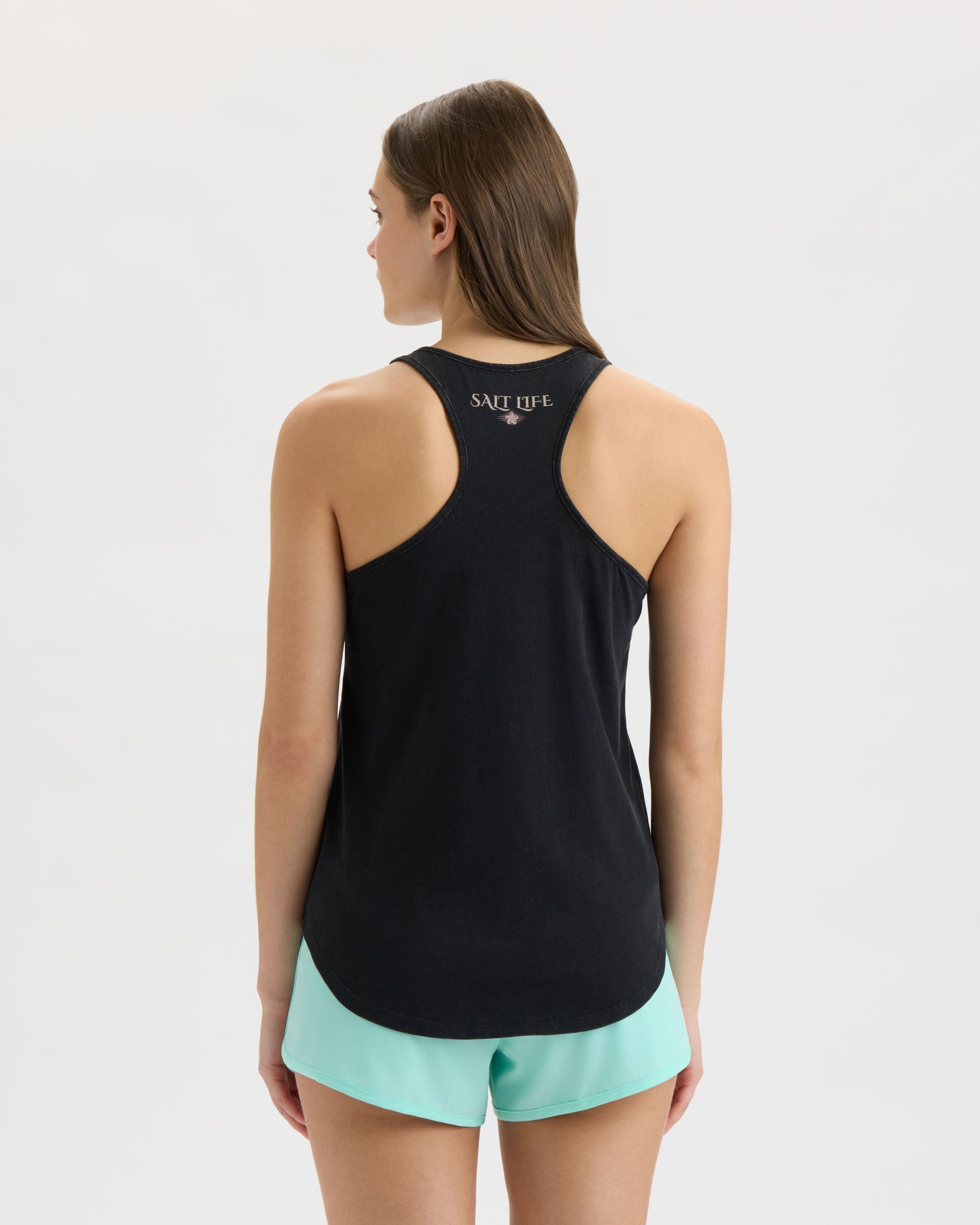 Women's Frangipani Racer Back Tank - Image 4