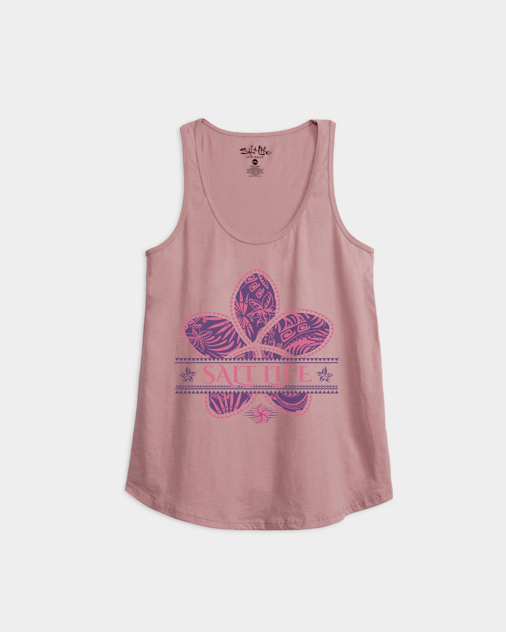 Women's Frangipani Racer Back Tank
