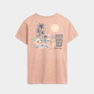 Women's Flamingo Boyfriend Tee