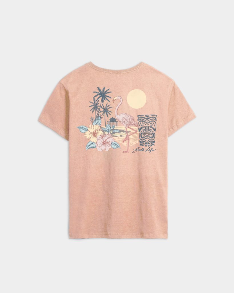 Women's Flamingo Boyfriend Tee