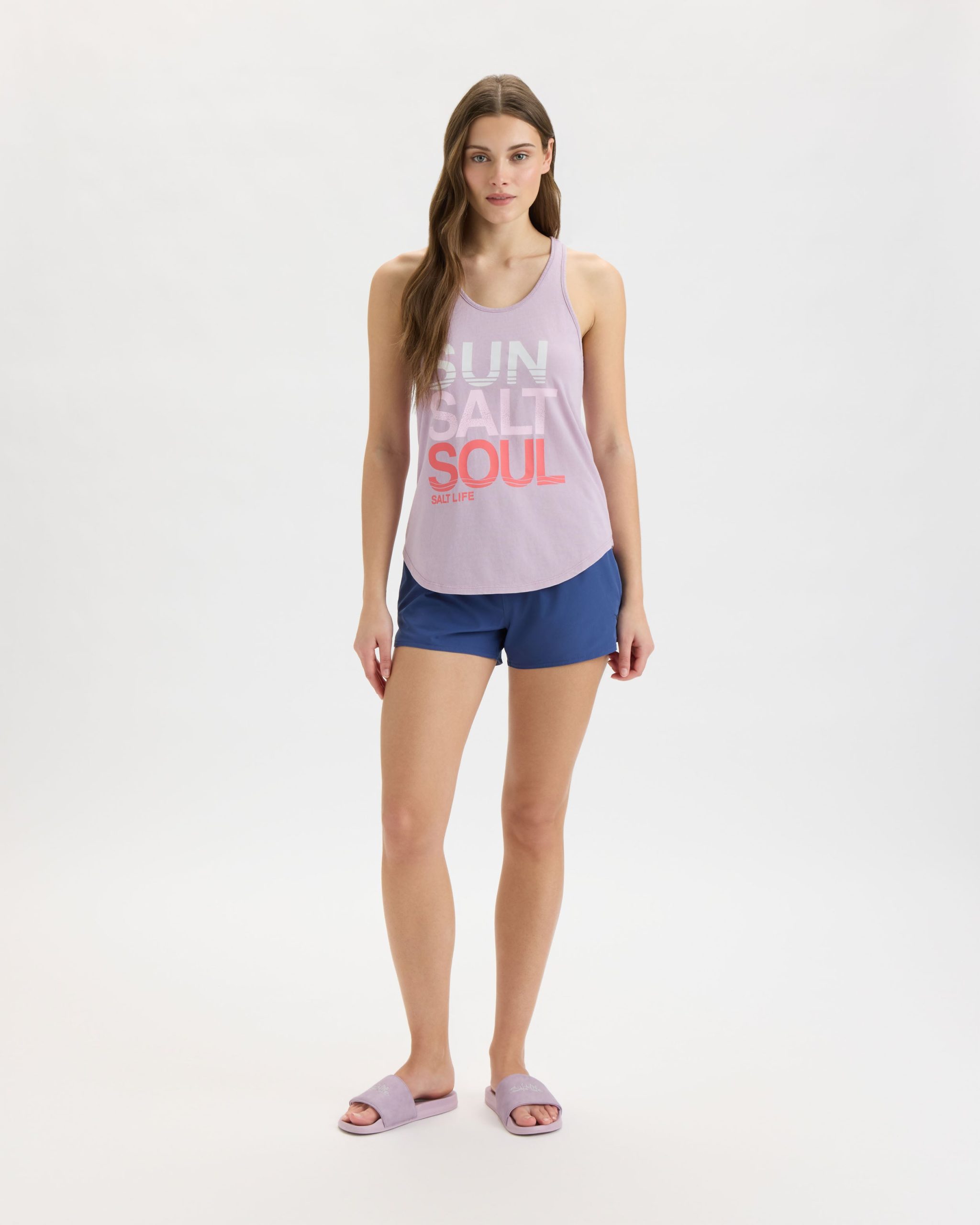 Women's Sun Salt Cropped Tank - Image 6