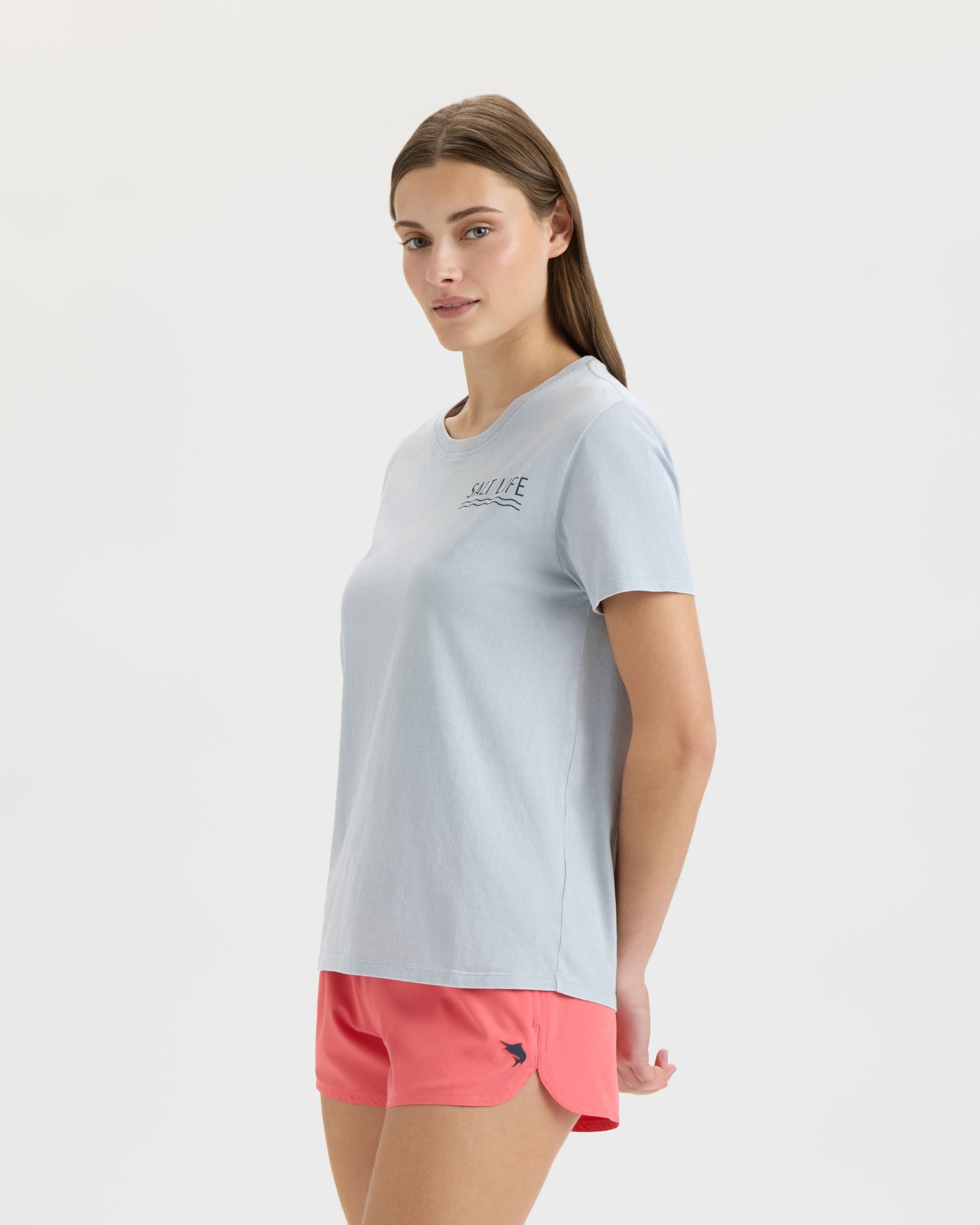 Women's Tropical Retreat Salt Wash Tee - Image 3