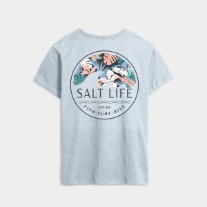 Women's Tropical Retreat Salt Wash Tee