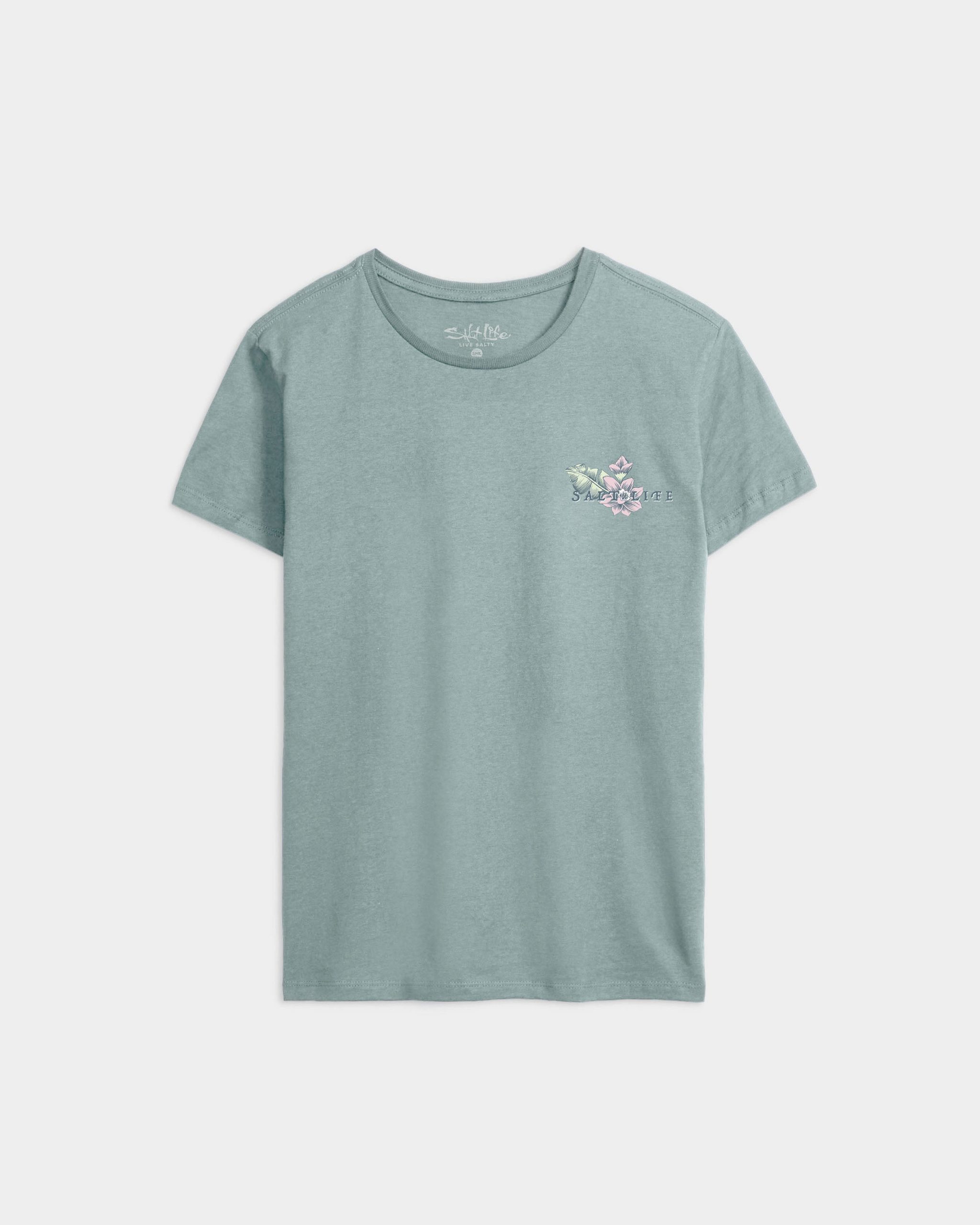 Women's Floral Turtle Original Tee - Image 2