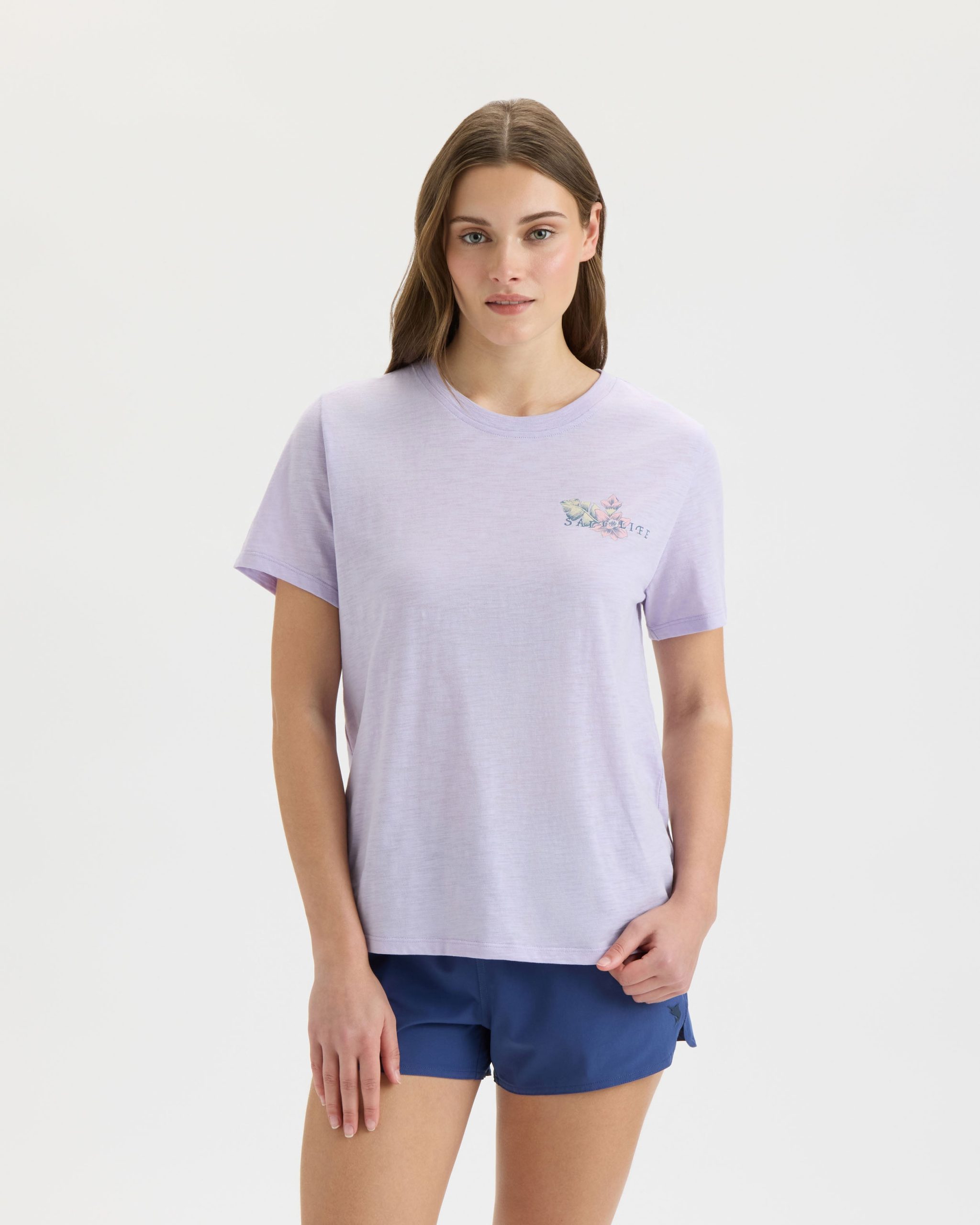 Women's Floral Turtle Original Tee - Image 3