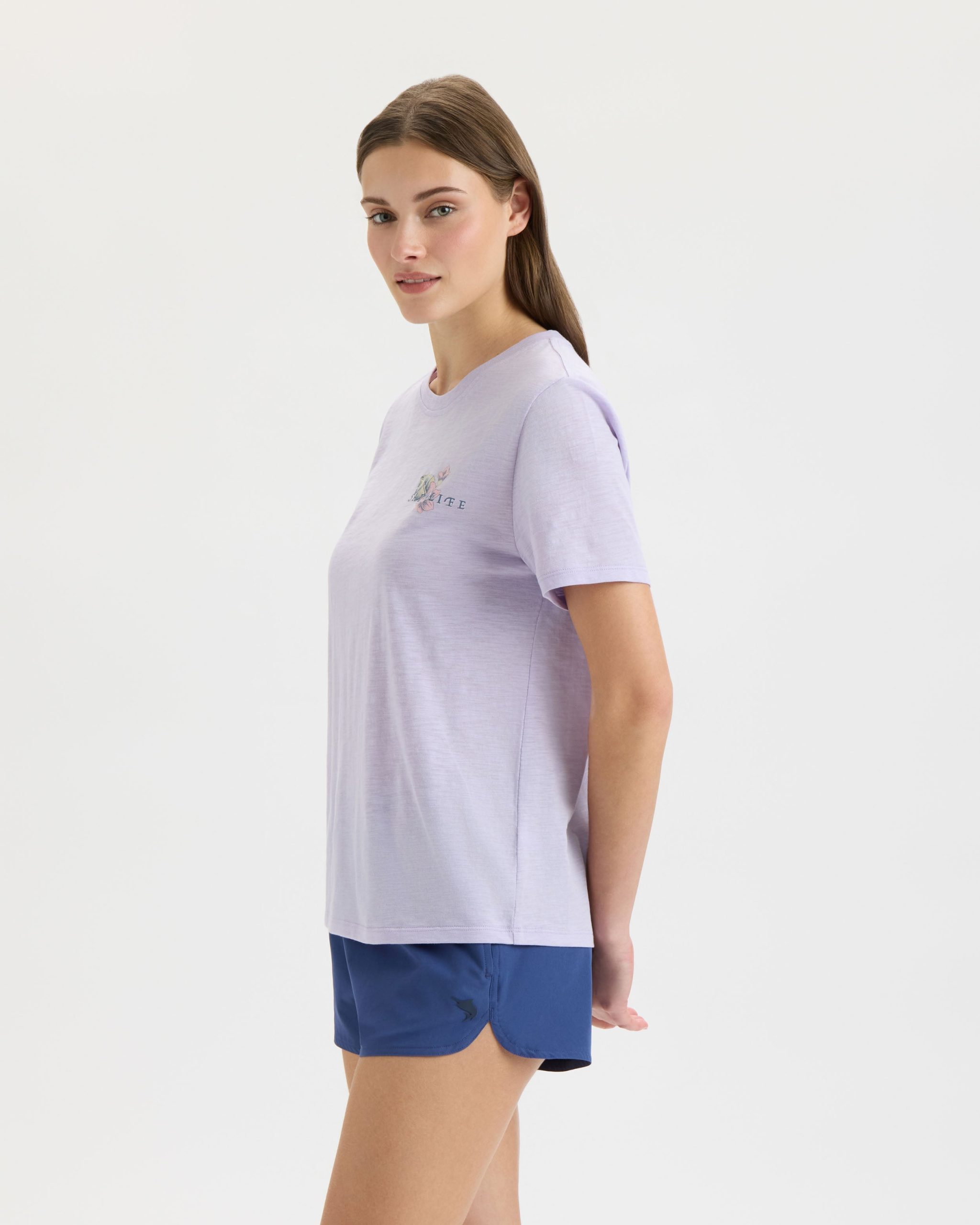 Women's Floral Turtle Original Tee - Image 4
