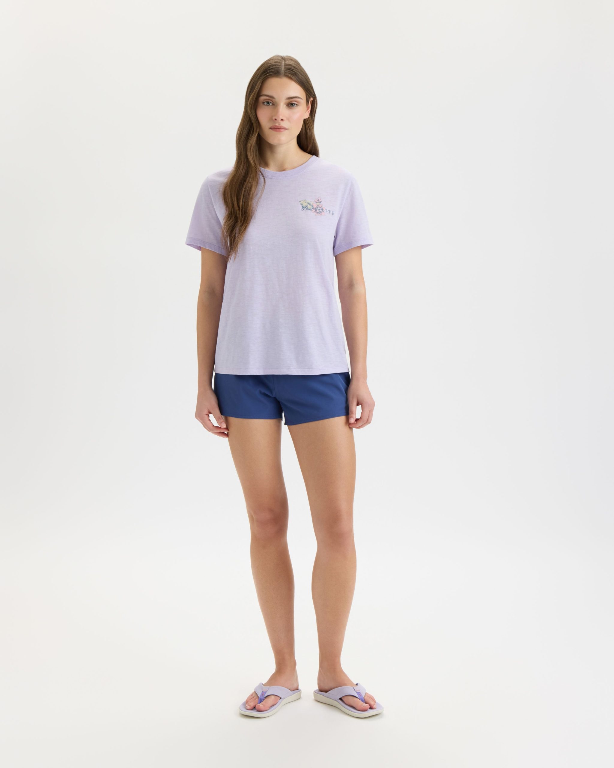 Women's Floral Turtle Original Tee - Image 7