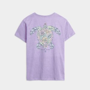 Women's Floral Turtle Original Tee