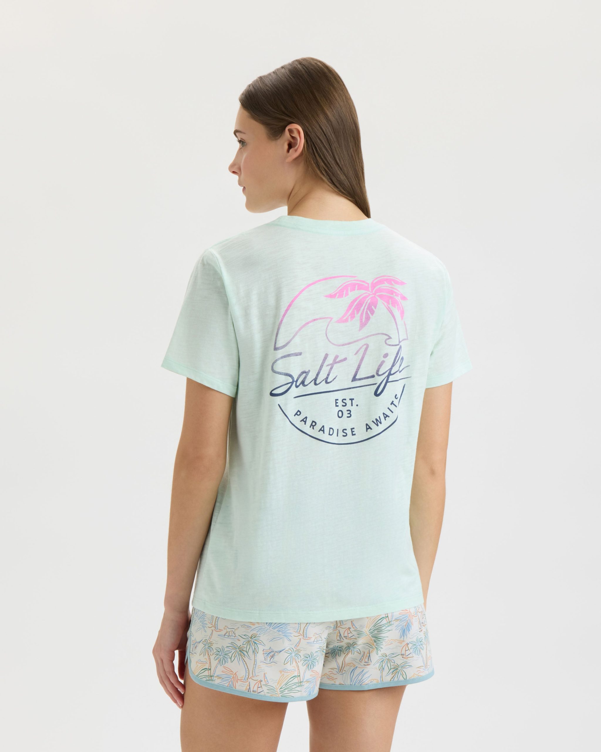 Women's Smooth Paradise Boyfriend Tee - Image 3