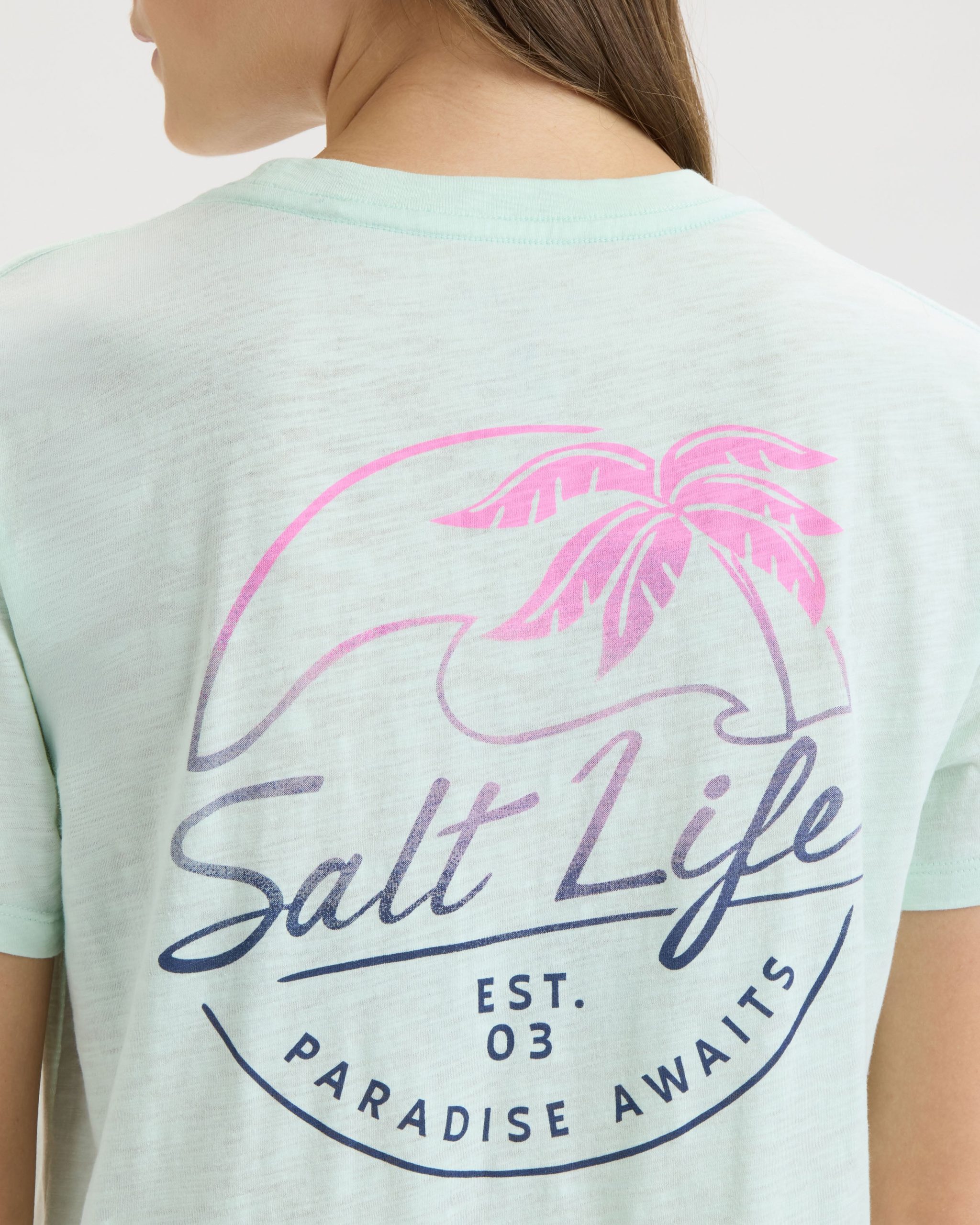 Women's Smooth Paradise Boyfriend Tee - Image 4