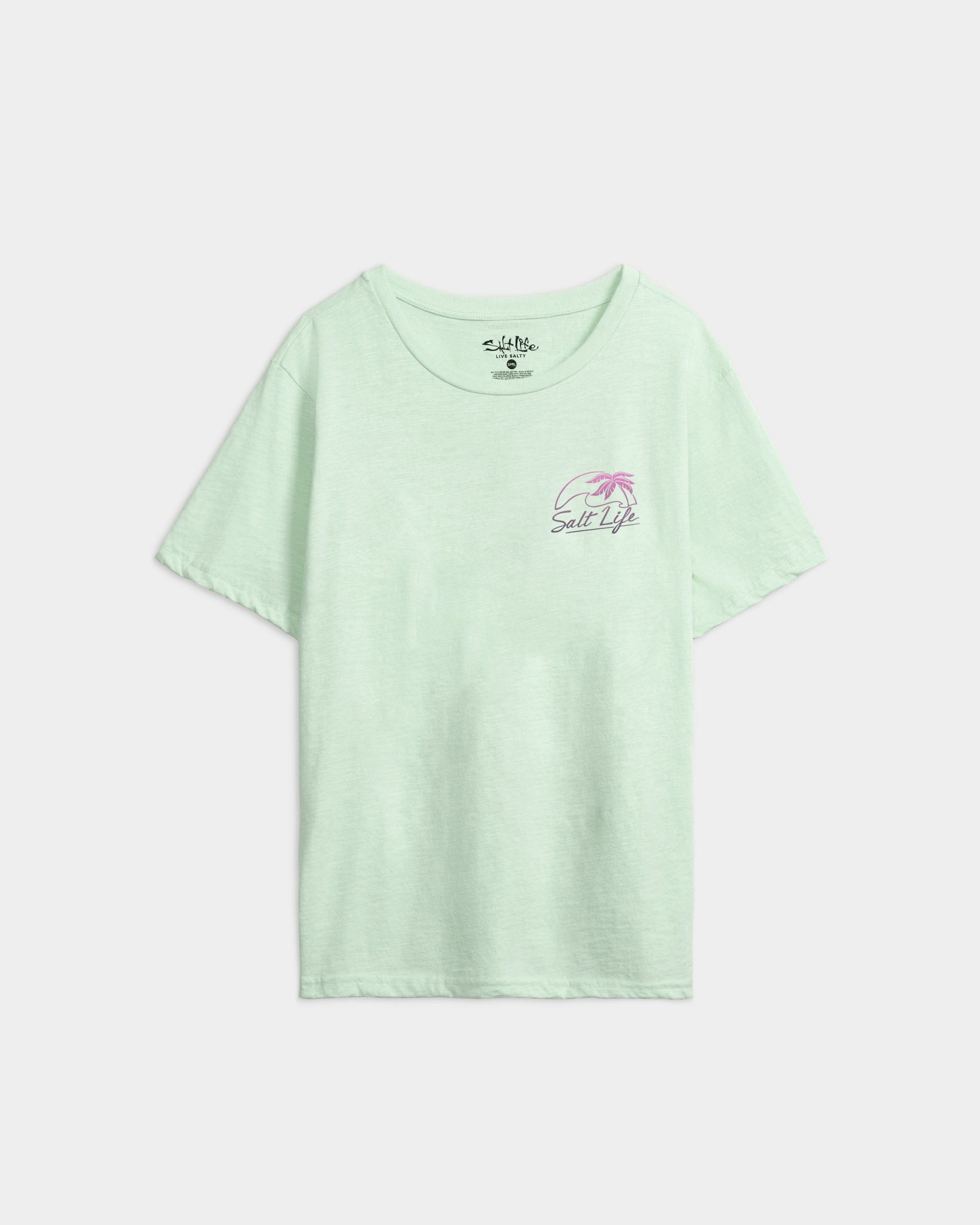 Women's Smooth Paradise Boyfriend Tee - Image 7