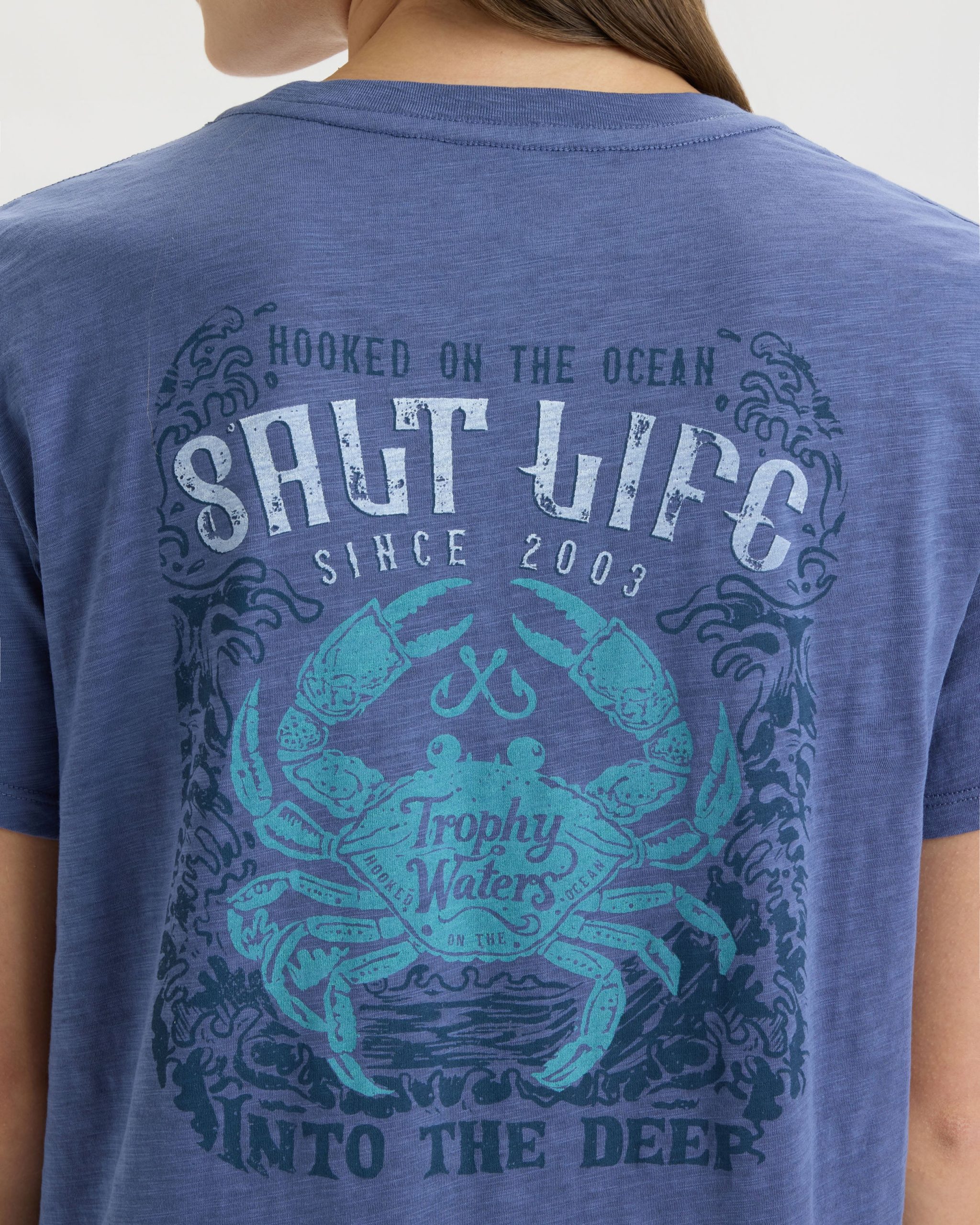 Women's Trophy Waters Boyfriend Tee - Image 4