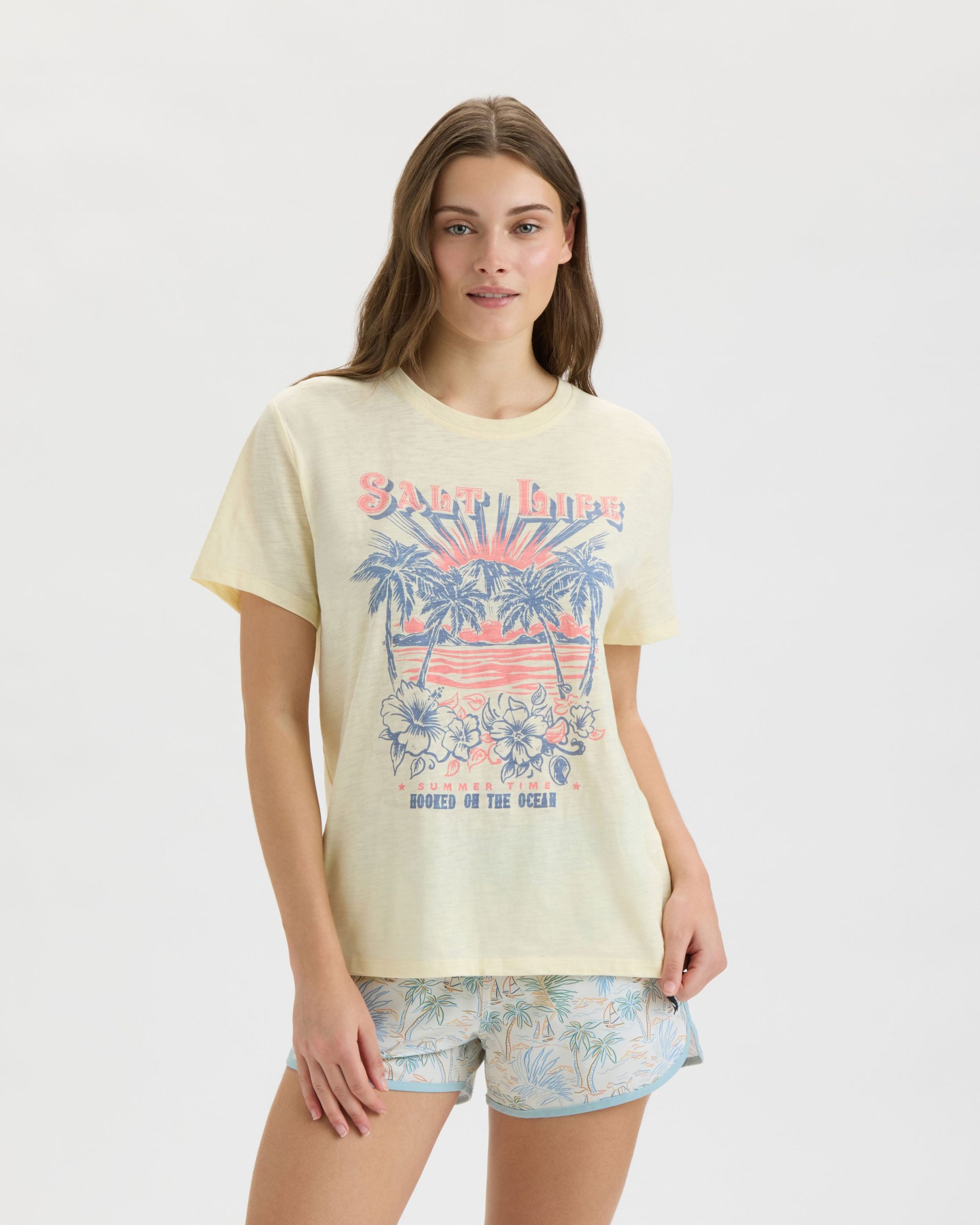 Women's Volcano Sunrise Boyfriend Tee - Image 2