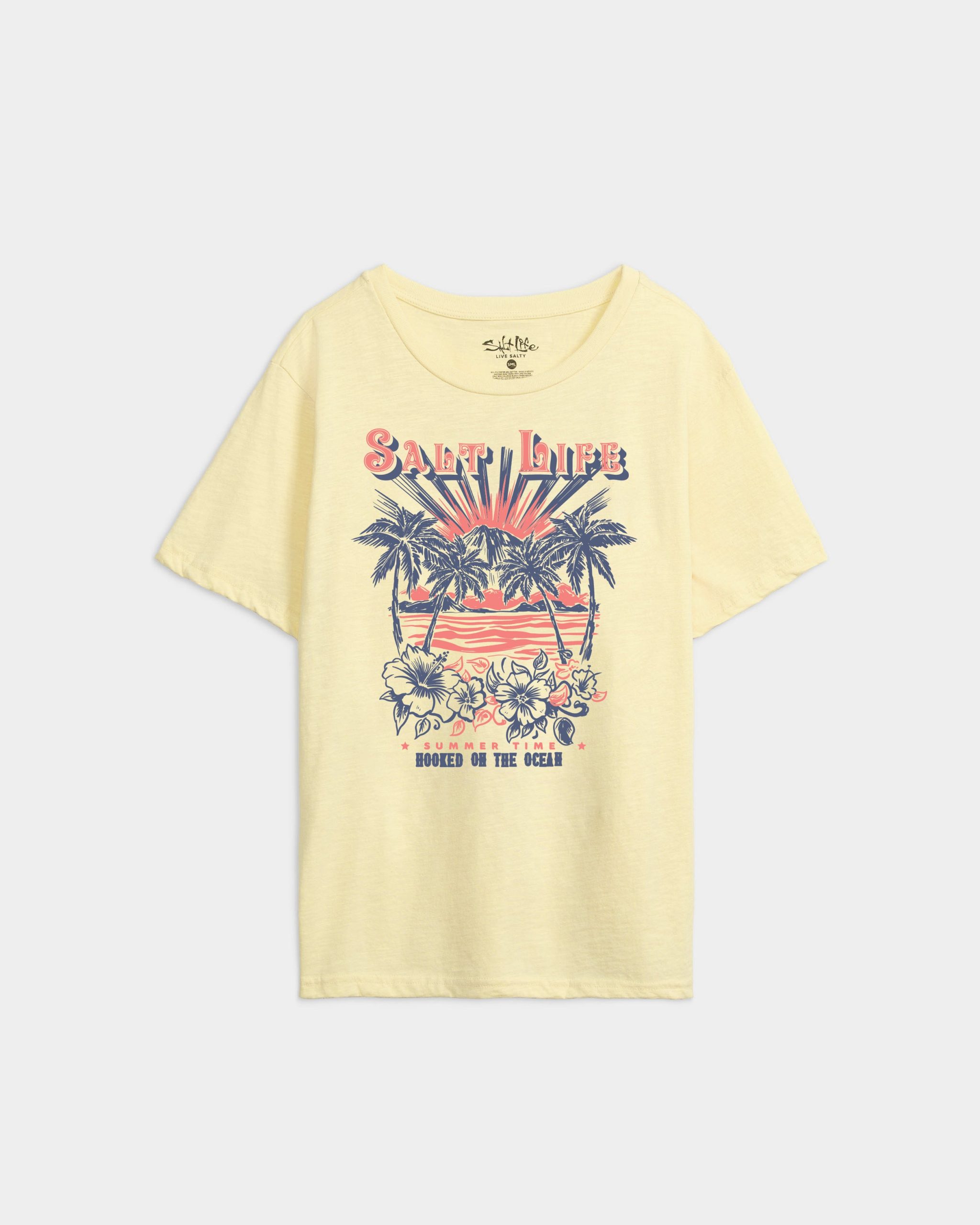 Women's Volcano Sunrise Boyfriend Tee