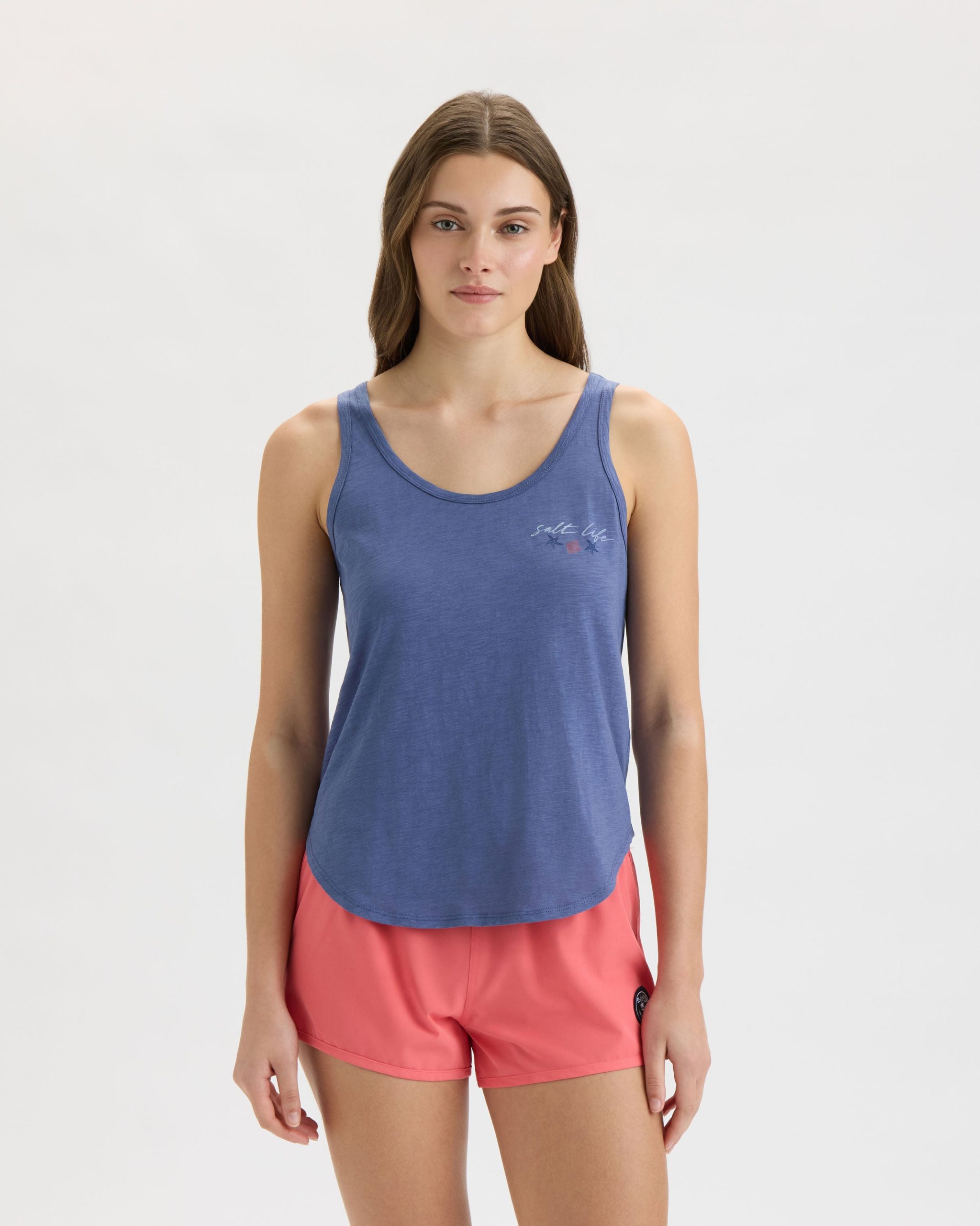 Women's Shells and Stripes Tank - Image 2