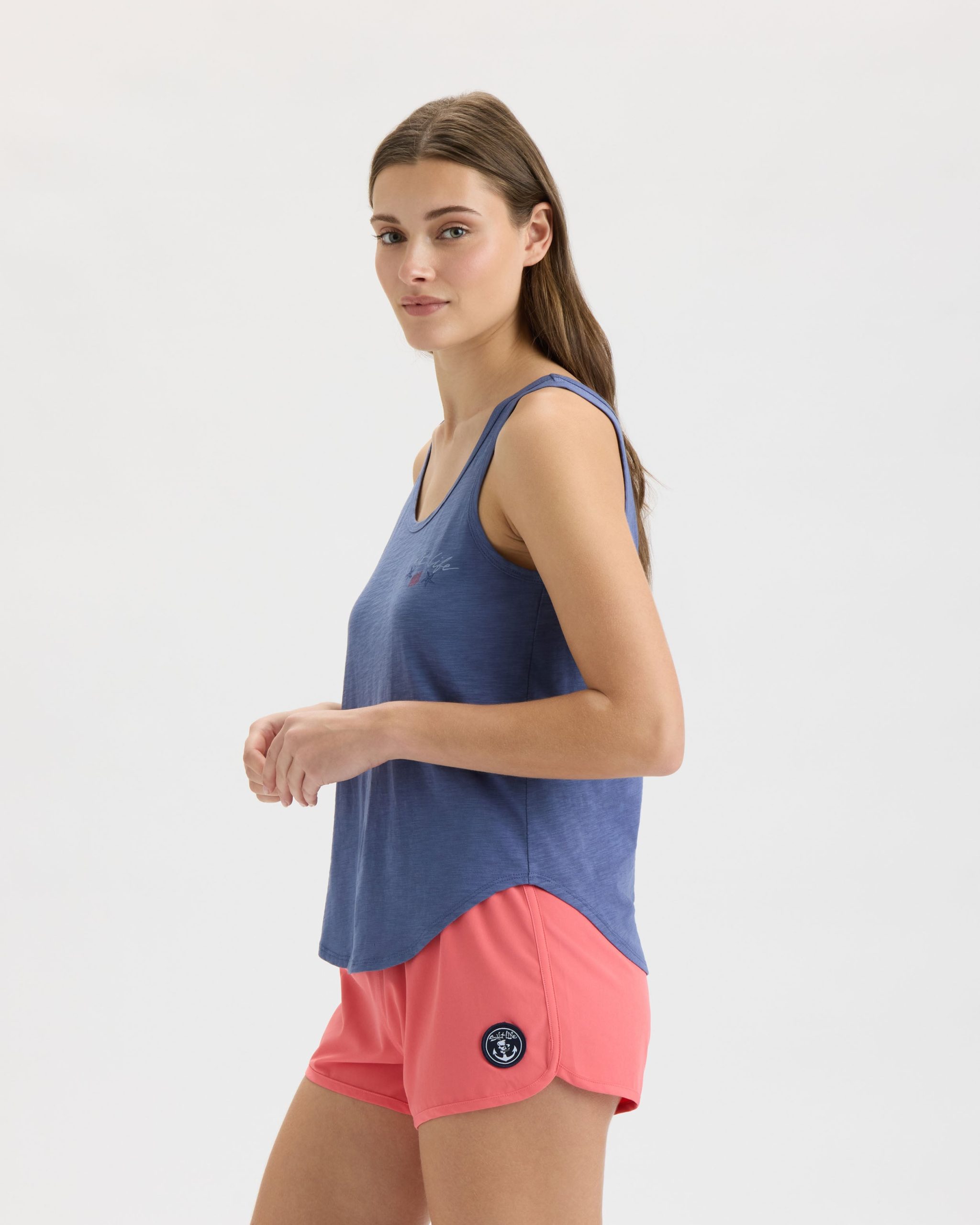 Women's Shells and Stripes Tank - Image 3