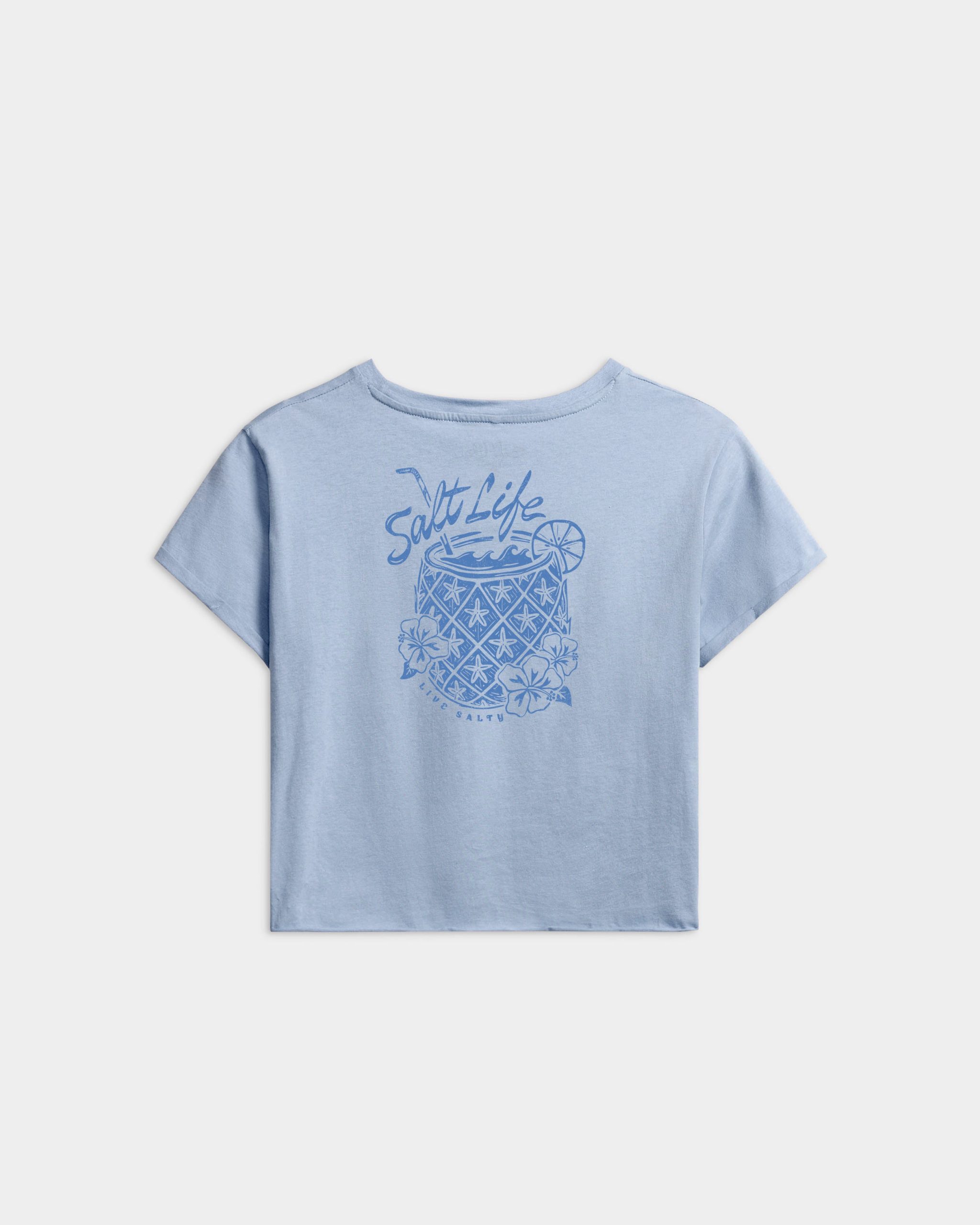Women's Pineapple Life Boxy Salt Life Tank