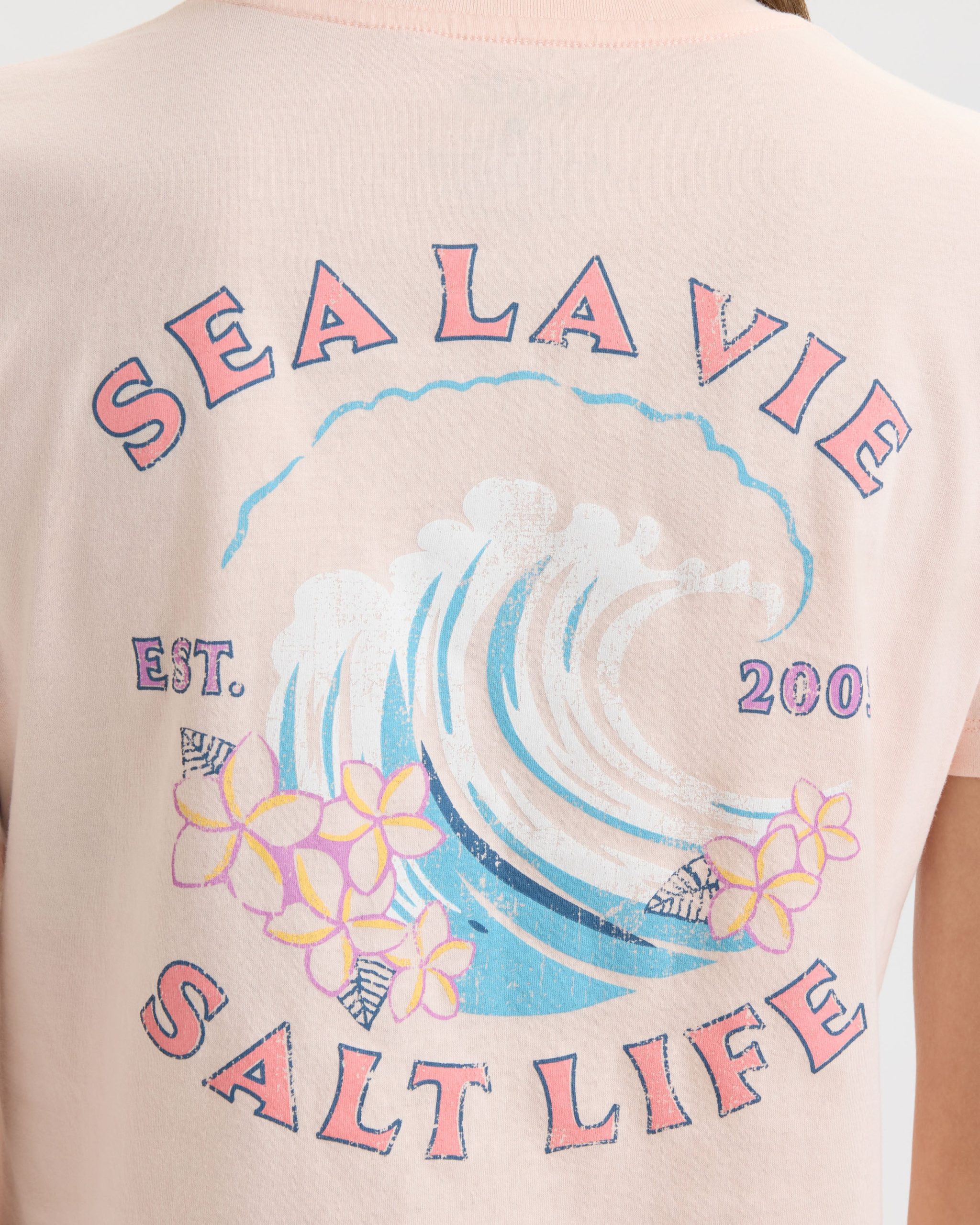Women's Sea La Vie Salty 30's Tee - Image 4
